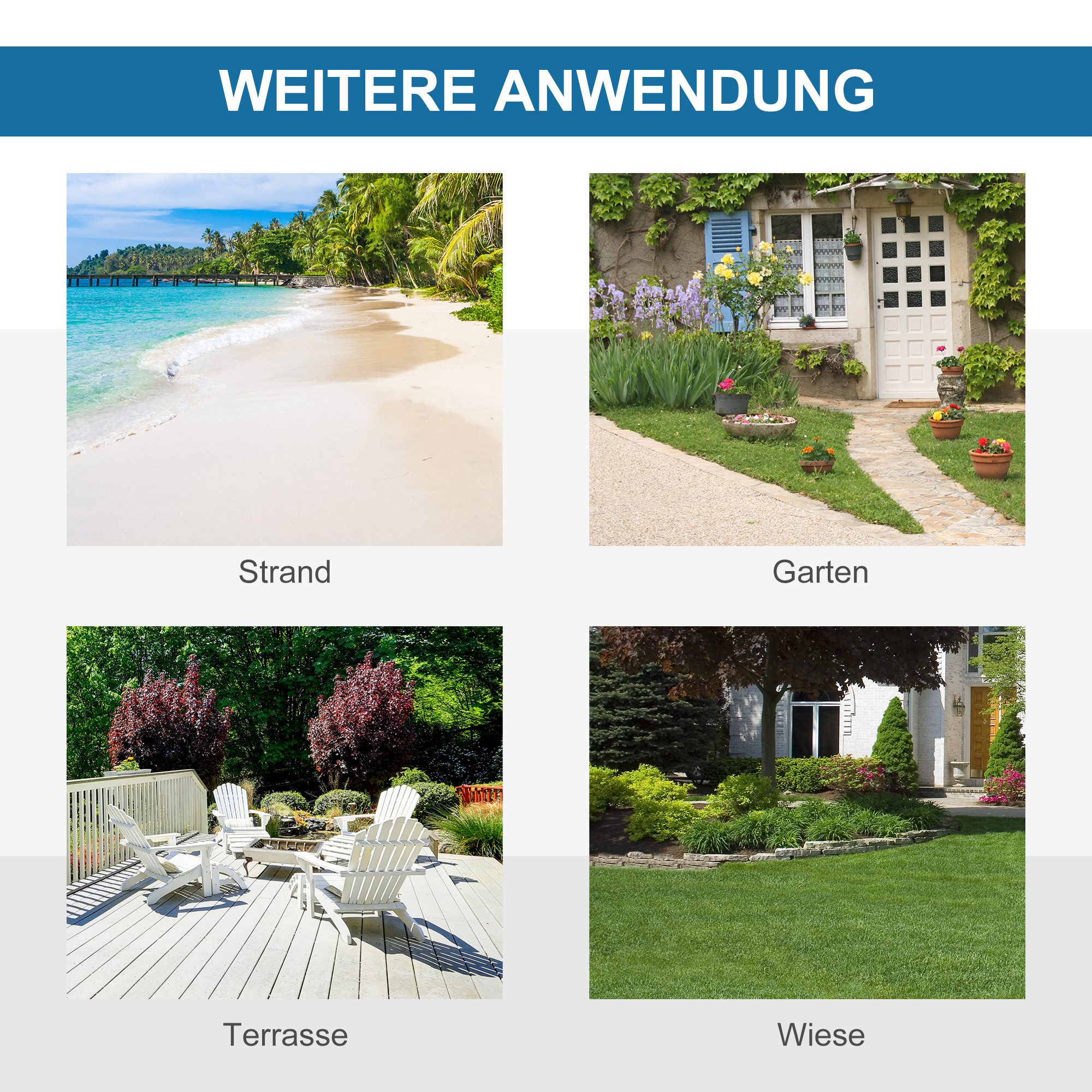 Elegear Strandmuschel mit Sonnendach für 2 Personen, Pop Up Strandzelt (UV Schutz UPF 50), Personen: 2 (1 tlg), Strandmuschel Tragbares für Familie, Picknick, Strand, Himmelblau