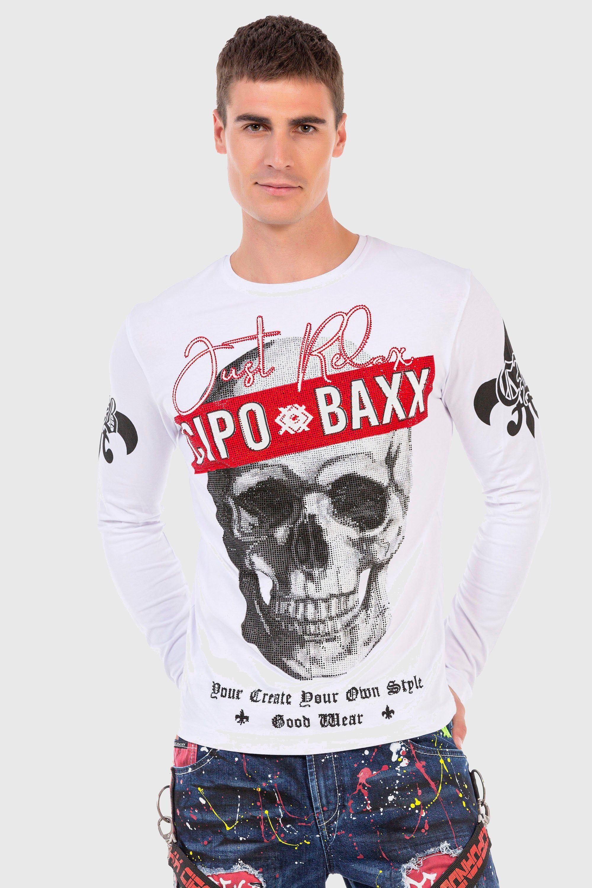 Cipo & Baxx T-Shirt Sweatshirts mit coolem Print
