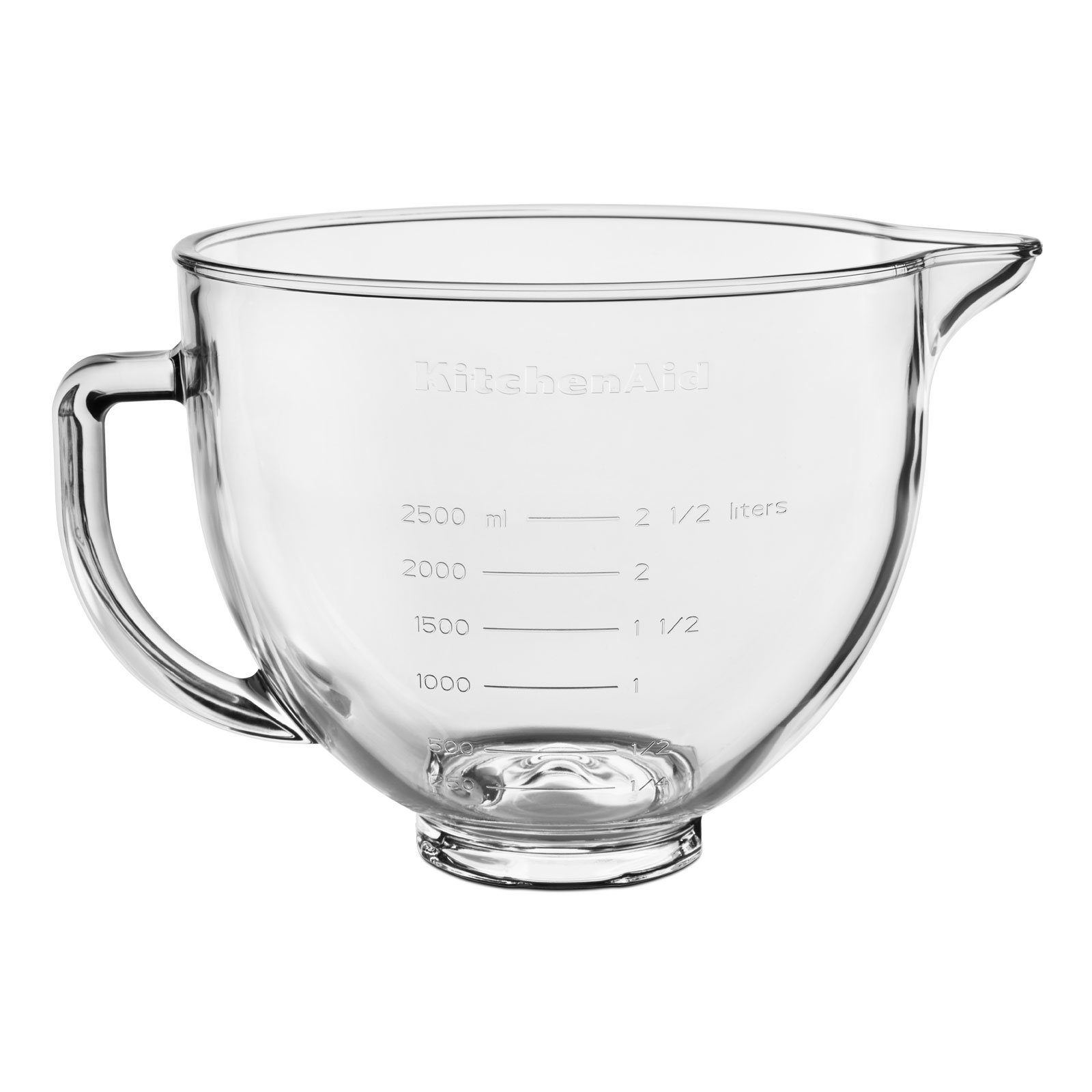KitchenAid Rührschüssel 5KSM5GB Glasschüssel 4,7 l
