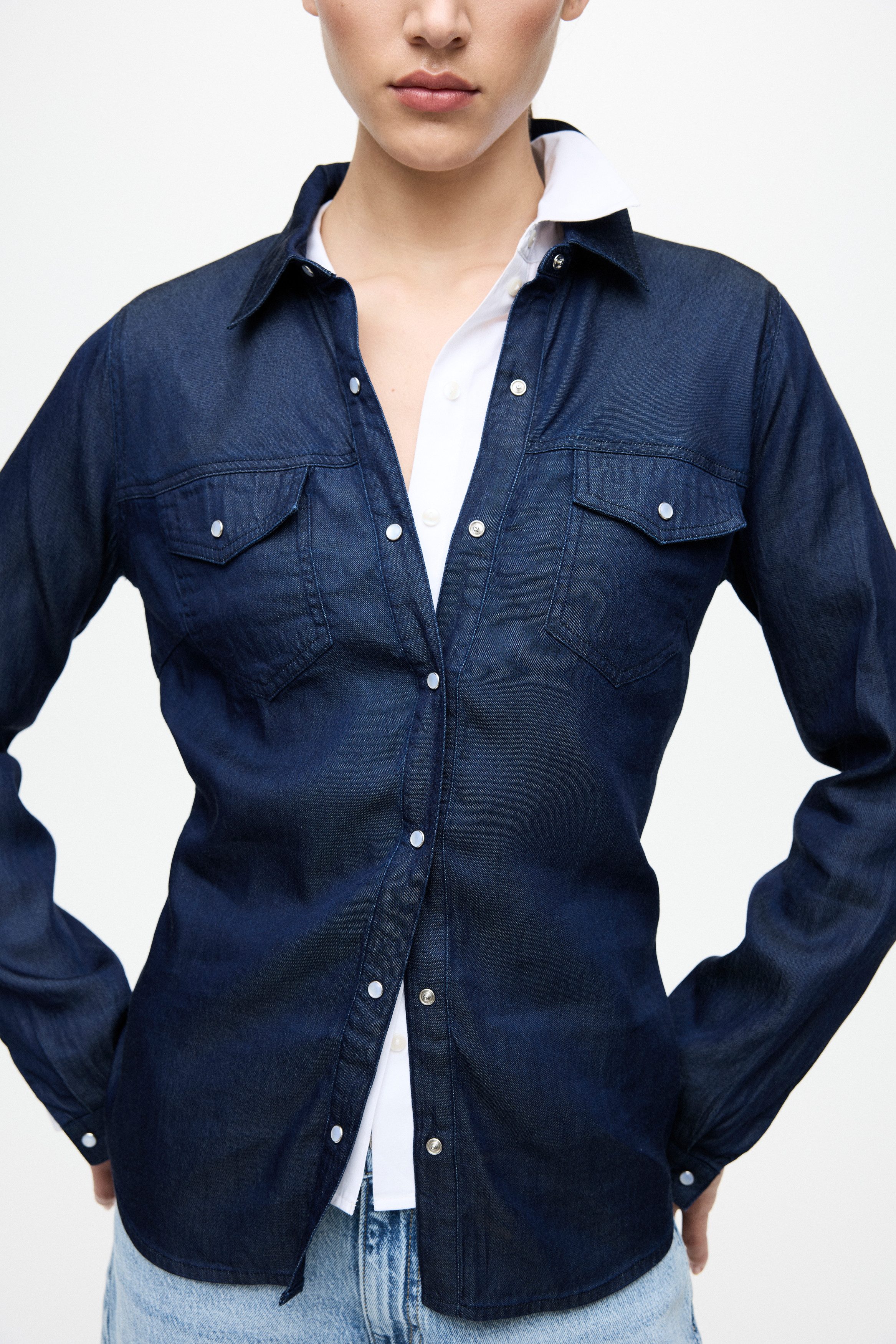 Vila Jeansbluse VIBISTA DENIM SHIRT/SU-NOOS günstig online kaufen
