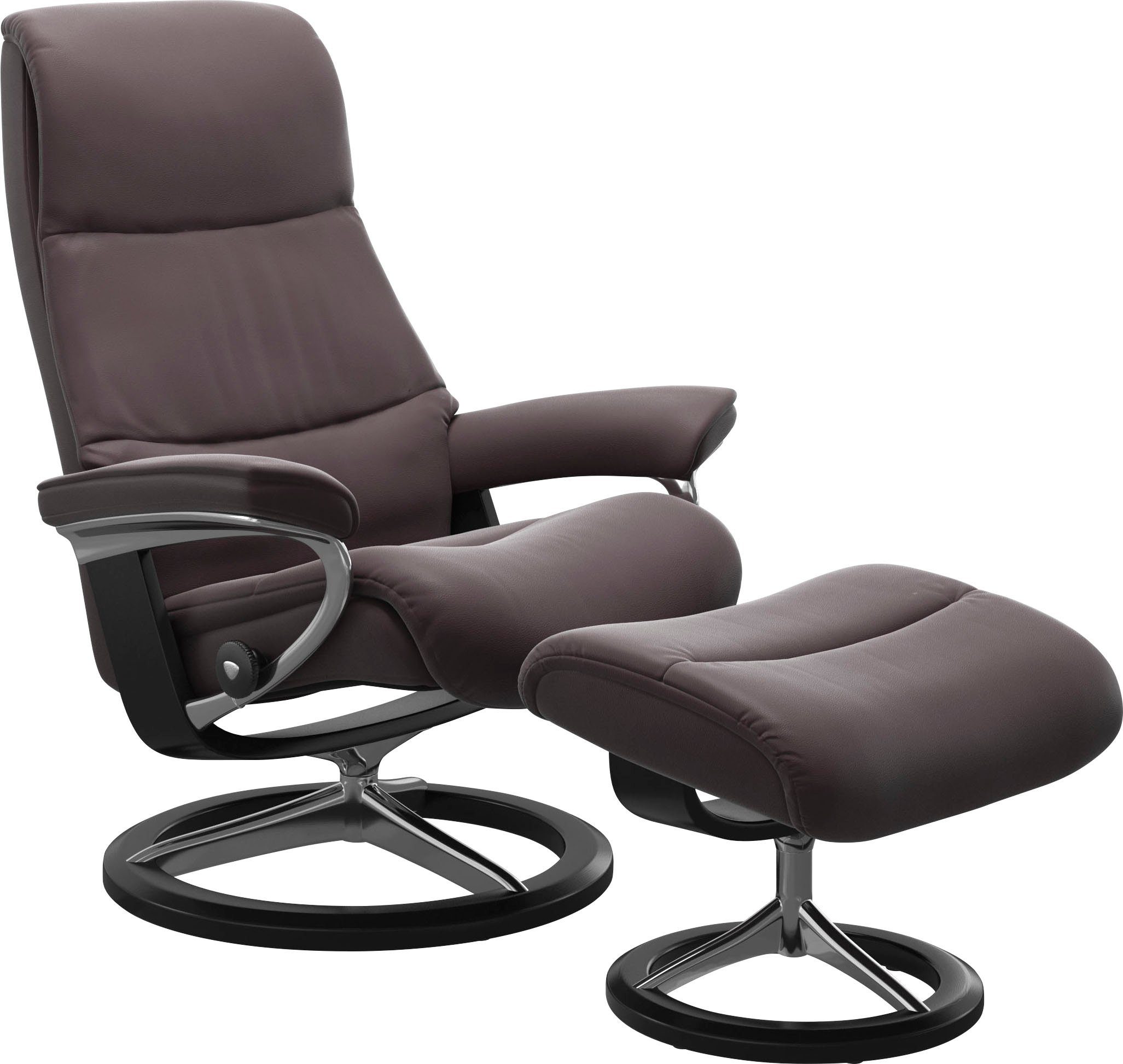 Stressless® Relaxsessel View, mit Signature Base, Größe S,Gestell Schwarz