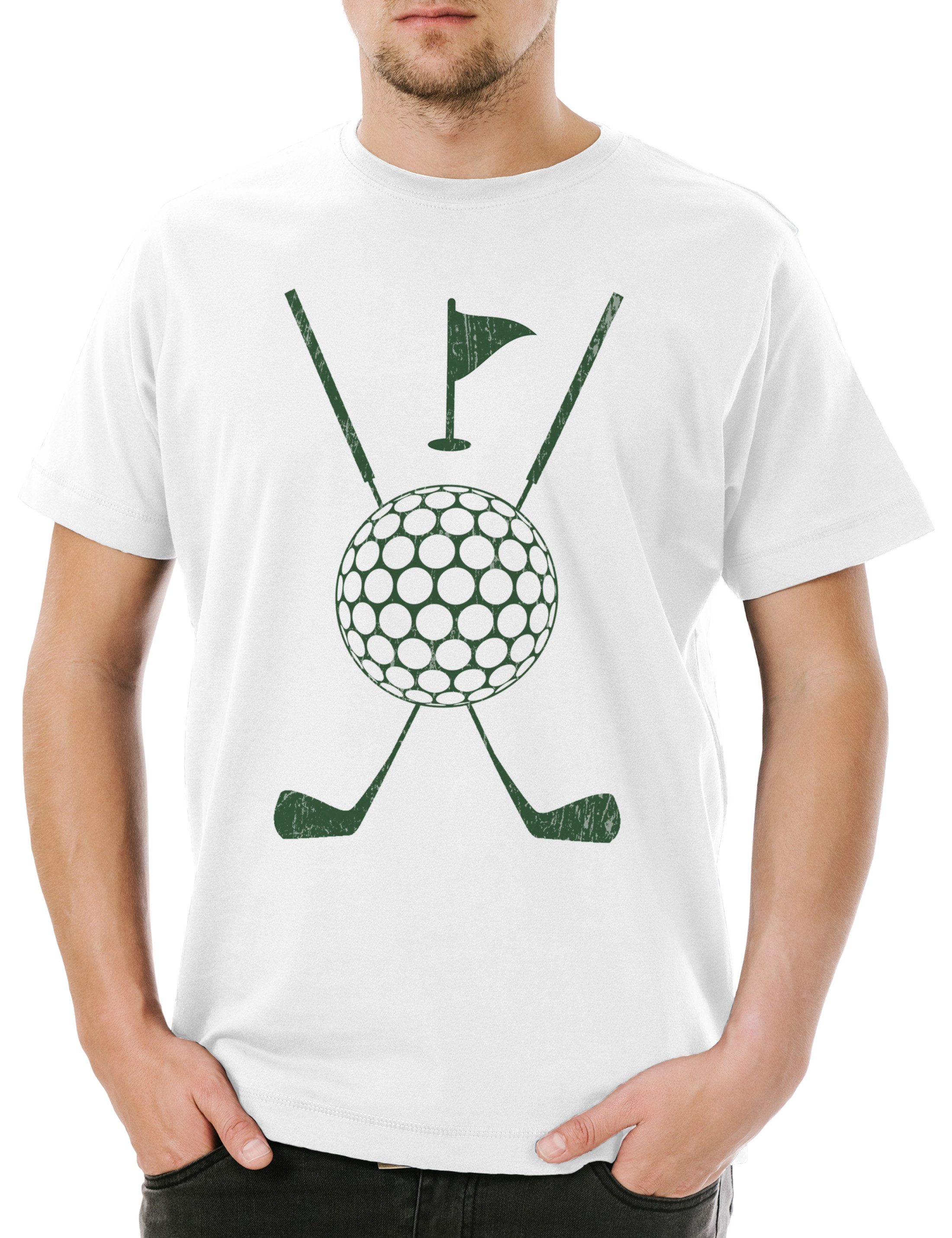 Print-Shirt Golf Tools Herren T-Shirt Player Passion Love Addiction Gulf Caddy