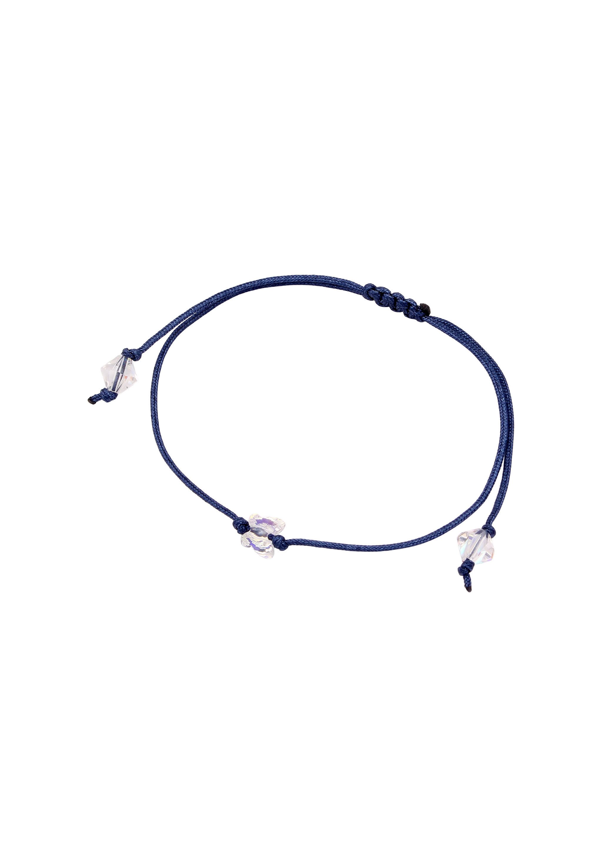 Elli Armband Nylon Schmetterling Glas Kristalle günstig online kaufen