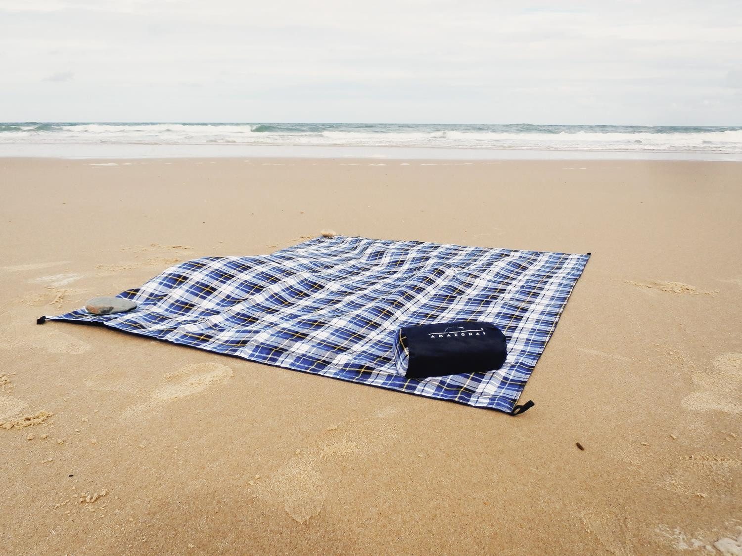 Picknickdecke AMAZONAS Outdoor-Decke Travel Blanket ultra-light, Amazonas – Bild 4 von 4