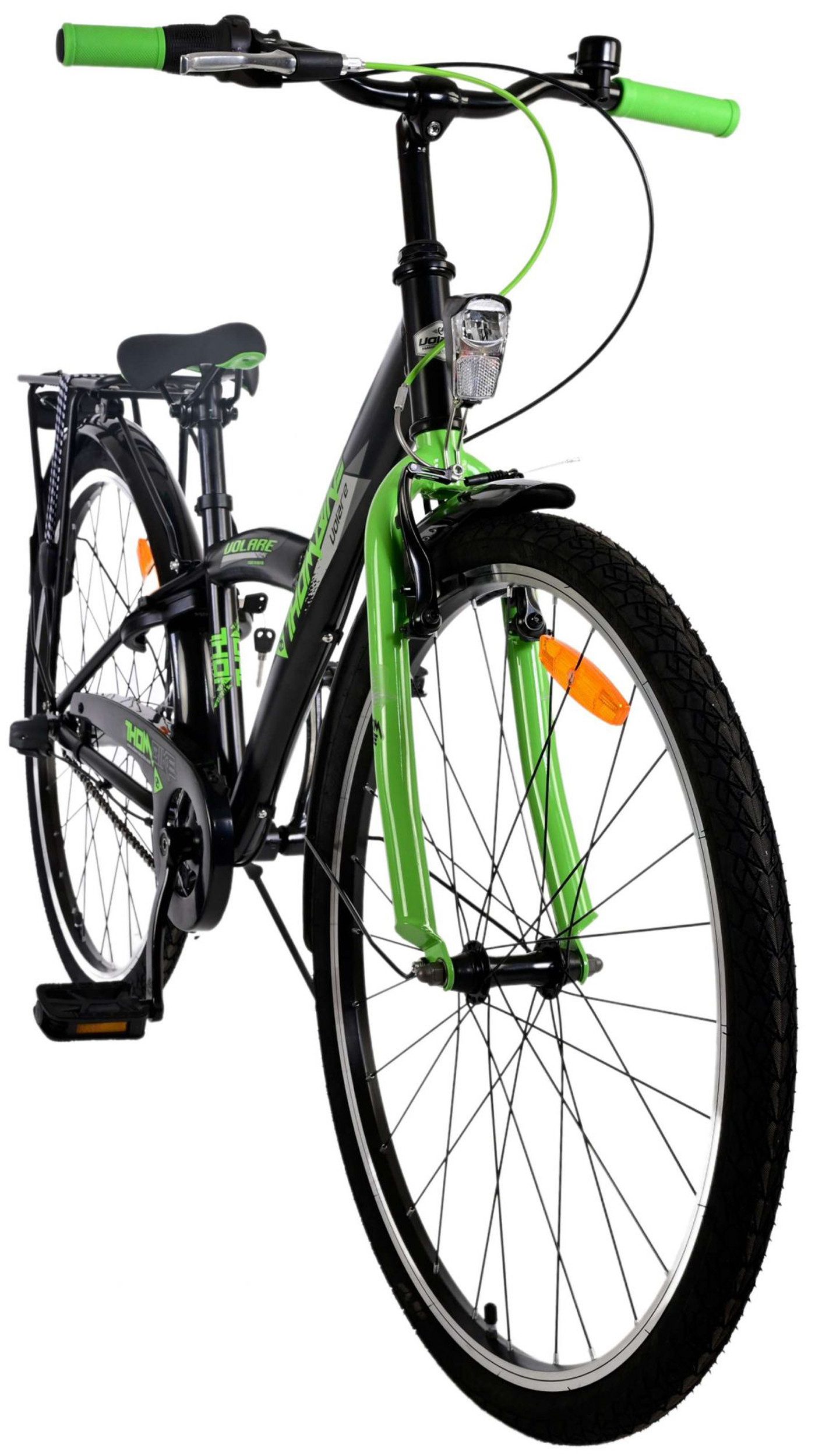 TPFSports Kinderfahrrad Volare Thombike 26 Zoll Rücktritt + Handbremse, 3 Gang, (Jungsfahrrad - Jungen Kinderrad - 3 Gänge - Sicherheitsgriffe), Kinderfahrrad 26 Zoll - Jugend Fahrrad - Kinder Jugend Fahrrad