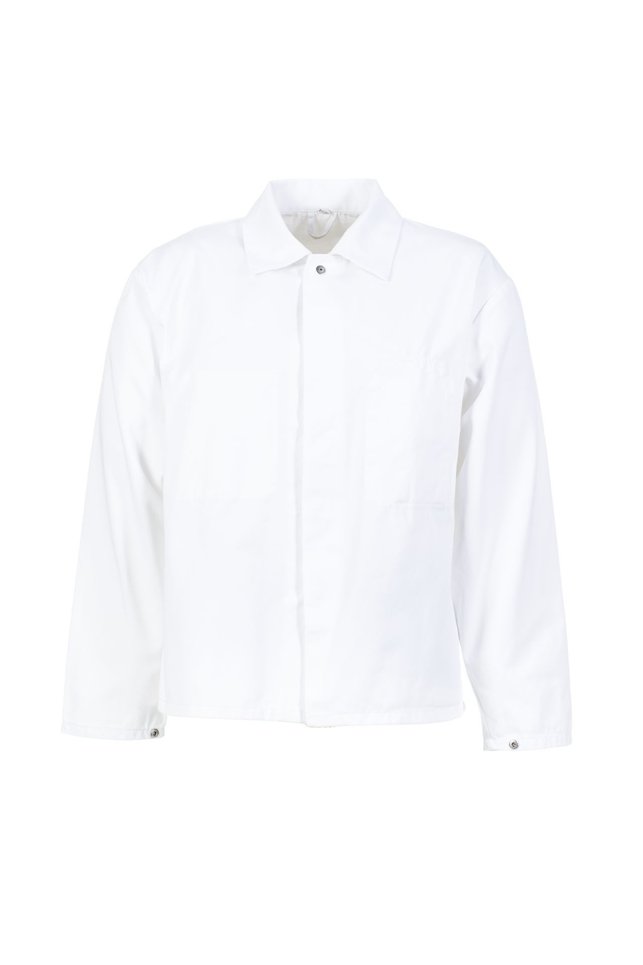 Planam Arbeitsjacke PLANAM Herren Arbeitsjacke FOOD Kragen Innentaschen Weiß