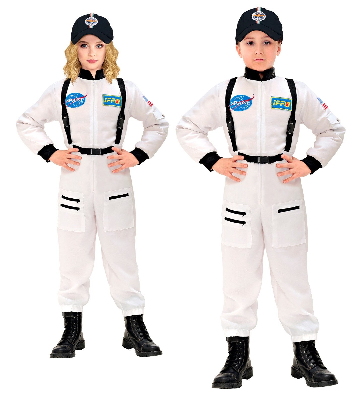 Kostüm Astronaut Kostüm 'Space' für Kinder, Weiß