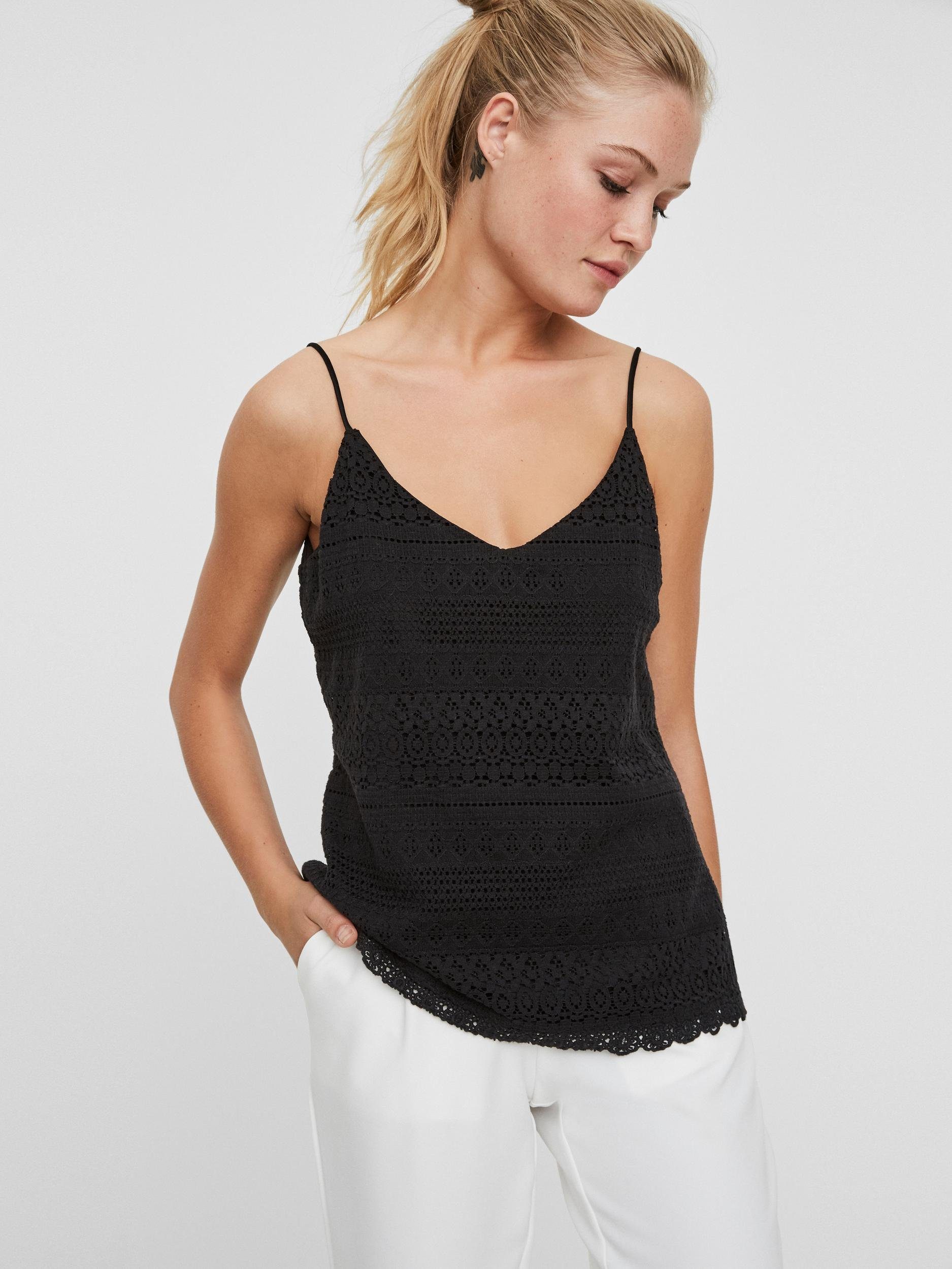 Vero Moda Spaghettitop VMHONEY LACE SINGLET WVN