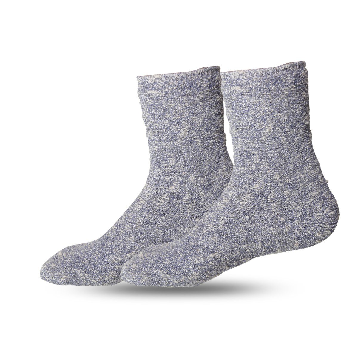 Sonia 2 Umschlag Originelli Socken Umschlag Norwegersocken blaugrau Baumwolle Paar Damen Meliert
