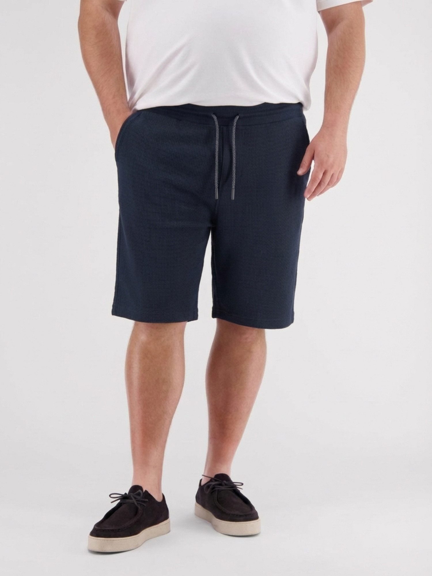 LERROS Shorts Shorts mit Kordelzug in Jerseyqualität, große Größen