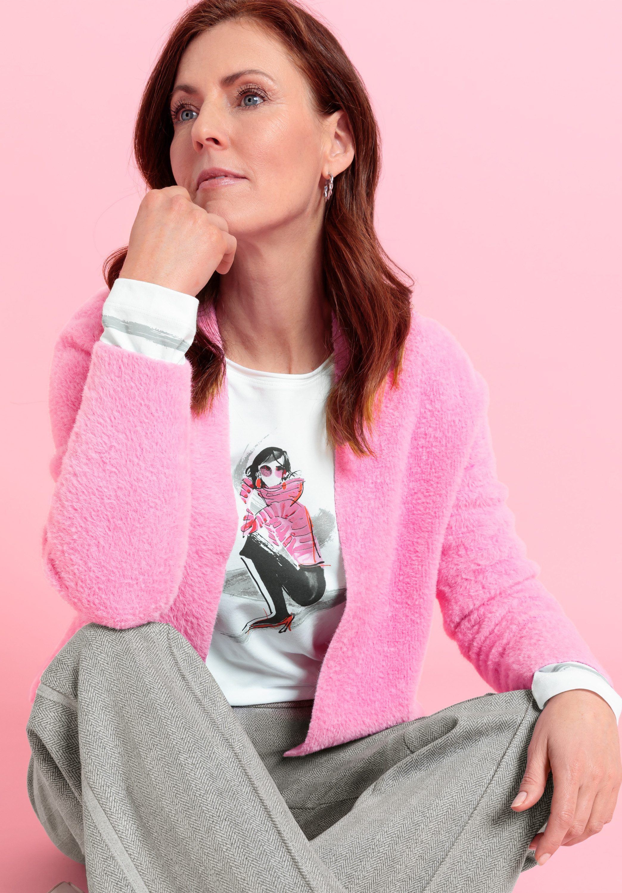bianca Strickjacke VALENTE in super softem günstig online kaufen