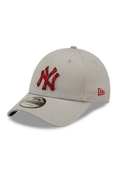 New Era Baseball Cap New Era Marble Infill 9Forty Adjustable Cap NY YANKEES Grau Rot