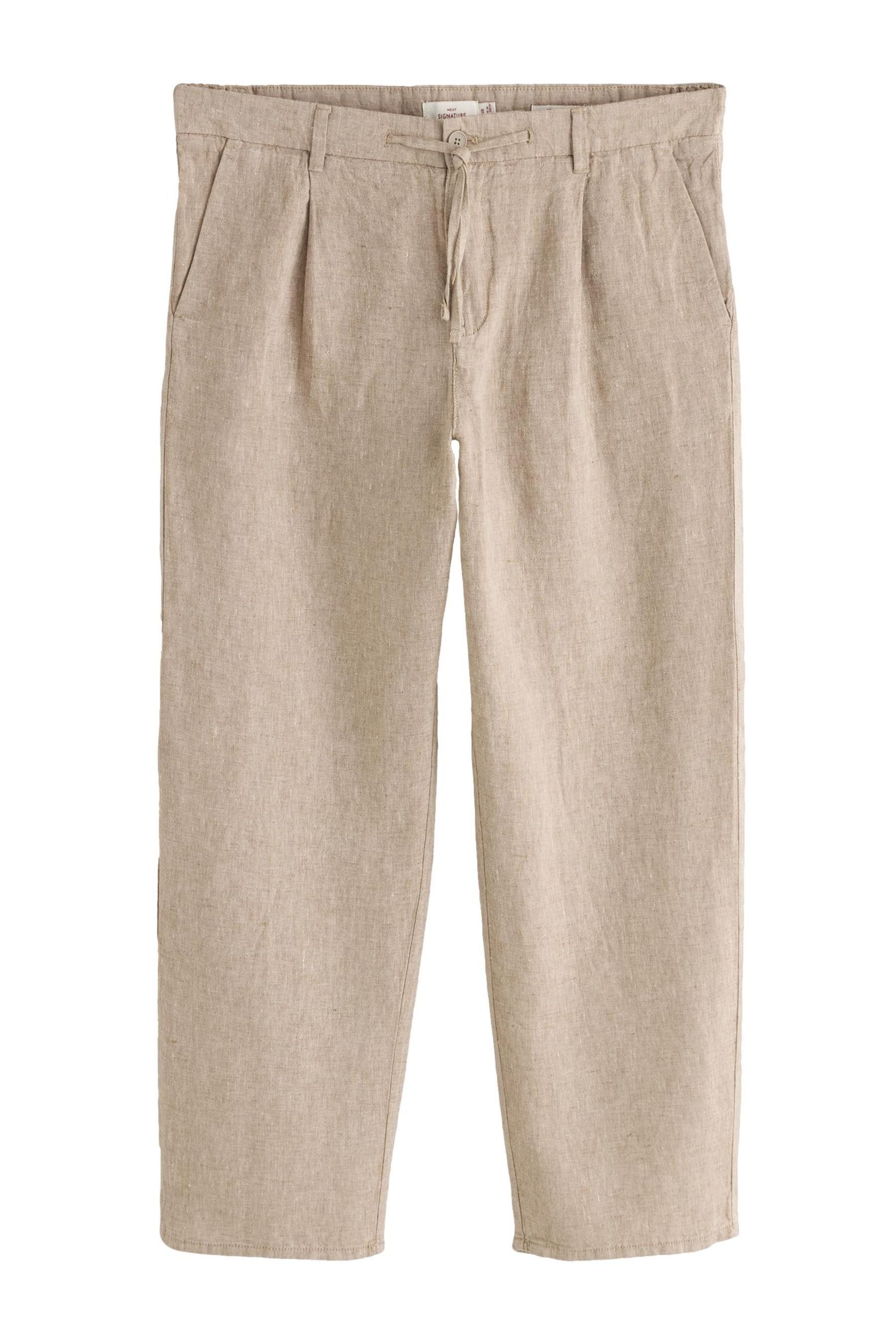 Bundfaltenhose Signature Relaxed Fit Chinohose mit Bundfalten