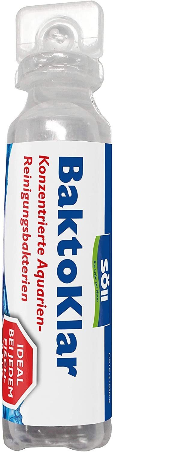 SÖLL Aquariumfilter Söll BaktoKlar Wasserpflege 30 ml Aquarienstarter