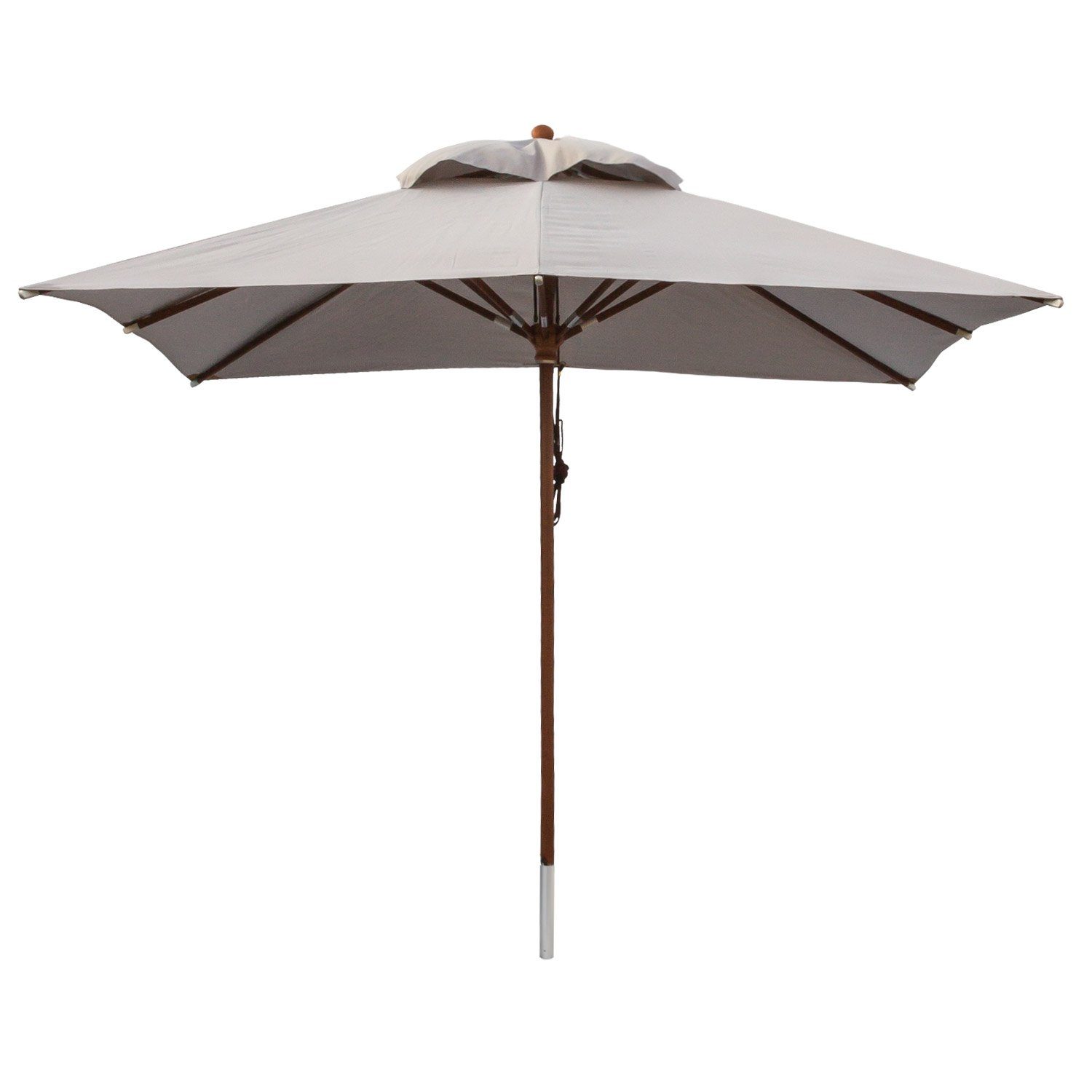 anndora-sonnenschirm Sonnenschirm 3x3 Meter Marktschirm quadratisch, LxB: 300,00x300,00 cm, wasserabweisende Beschichtung