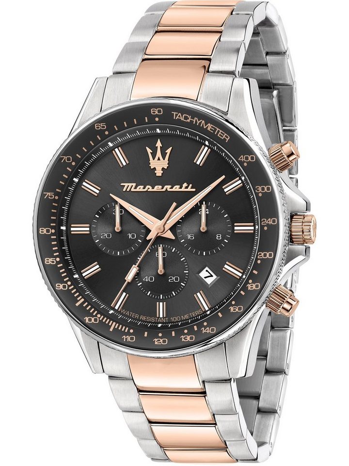 MASERATI Chronograph Maserati Herren-Uhren Analog Quarz