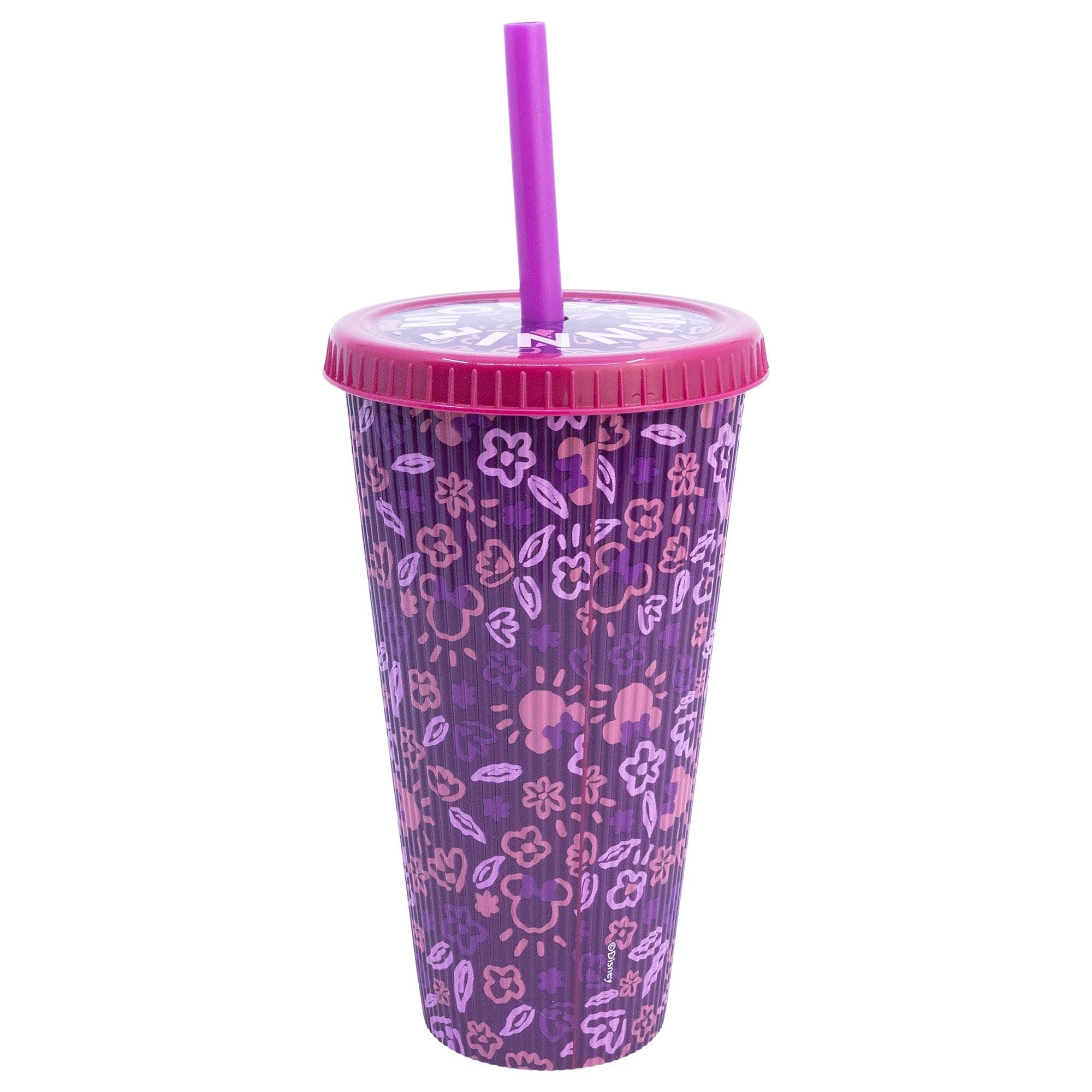 Disney Coffee-to-go-Becher Disney Minnie Maus XL Kaffeebecher Becher To-Go Halm 790 ml, 1-tlg.