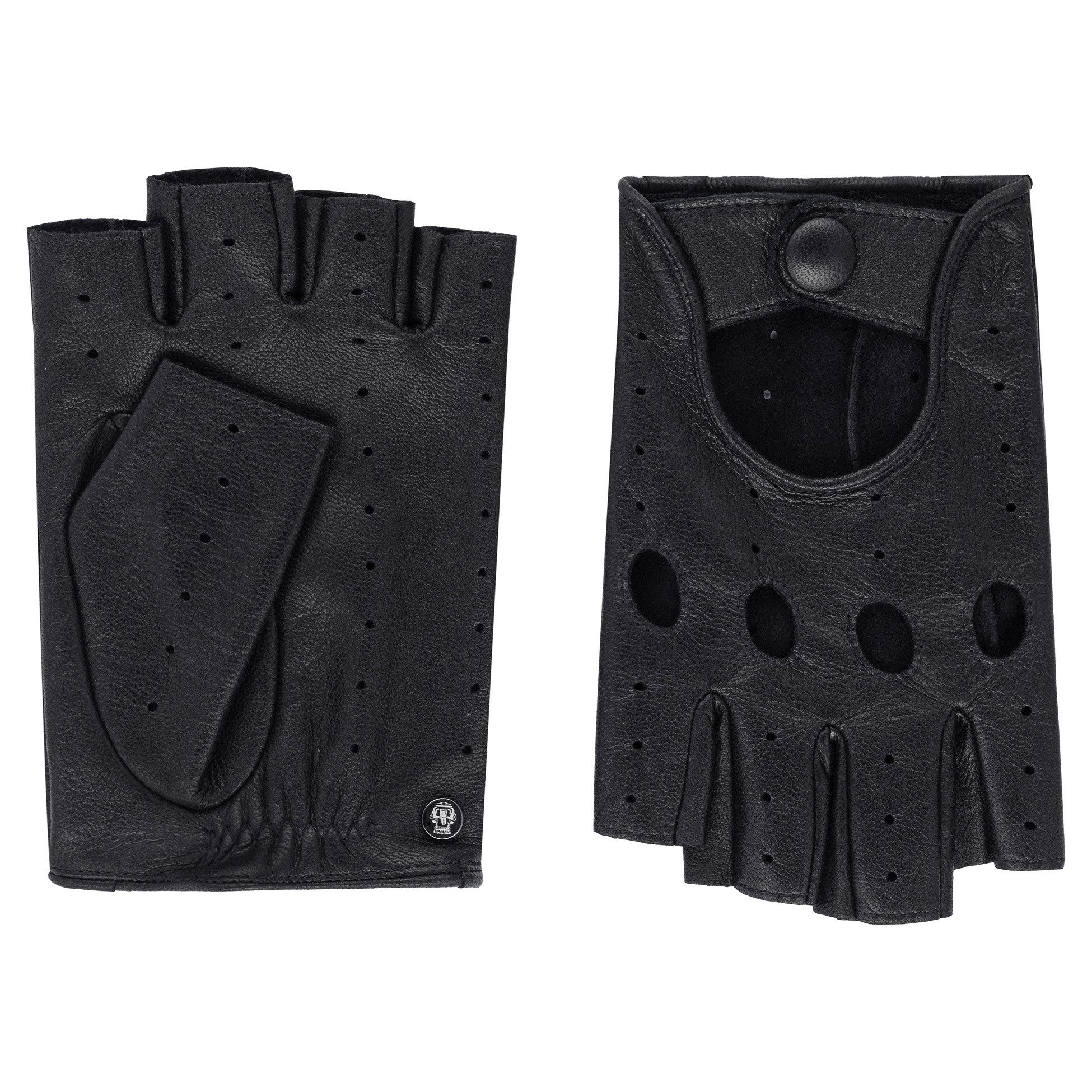 Roeckl Lederhandschuhe PALERMO AUTOFAHRER Autofahrerhandschuhe mit Perforation