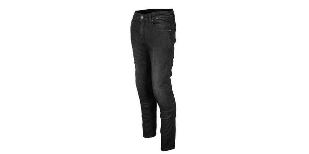 gms Motorradhose GMS Rattle Slim Motorradjeans Knieprotektoren enthalten