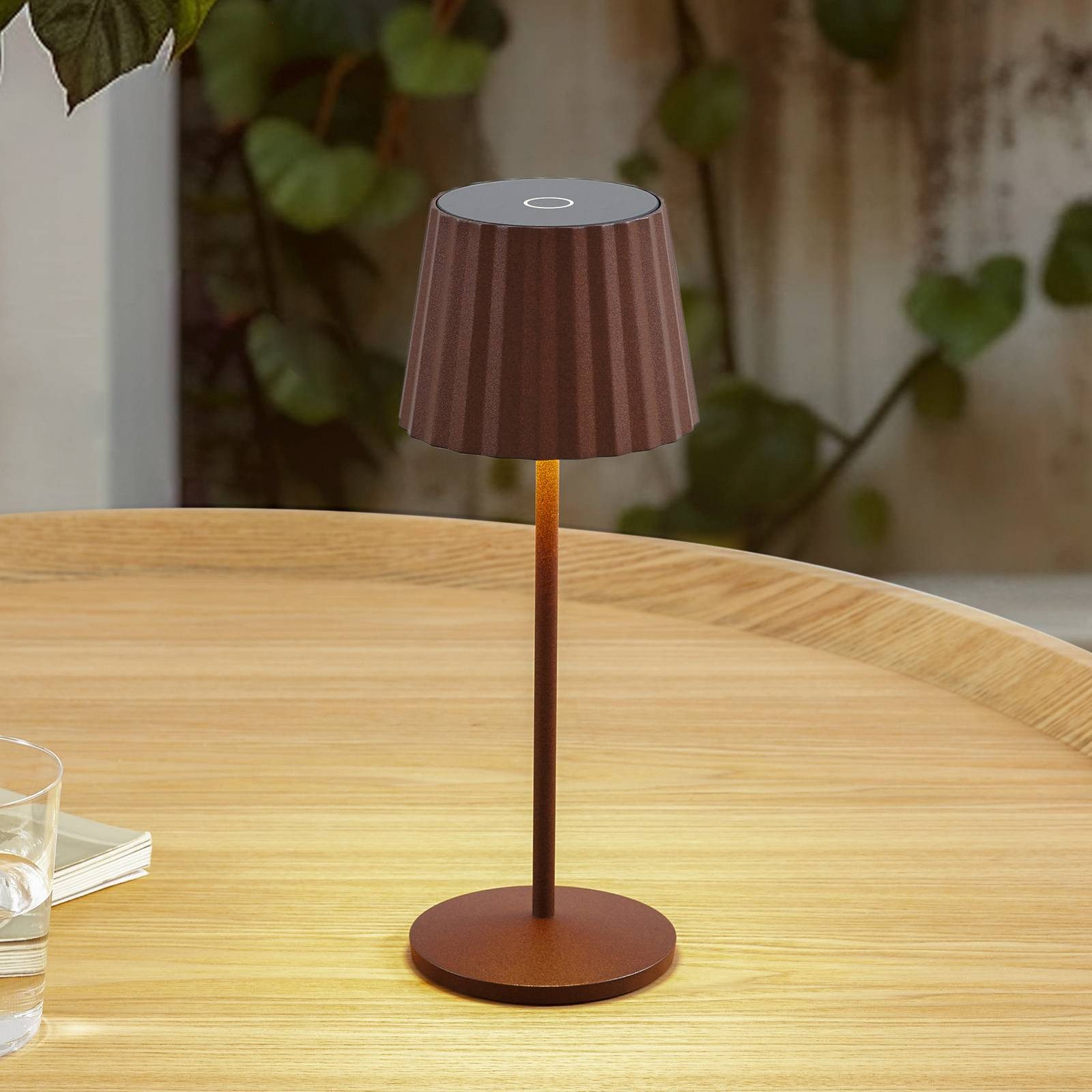 Lindby Außen-Tischleuchte Esali, Enthalten, 1 x 2,2 W LED, warmweiß