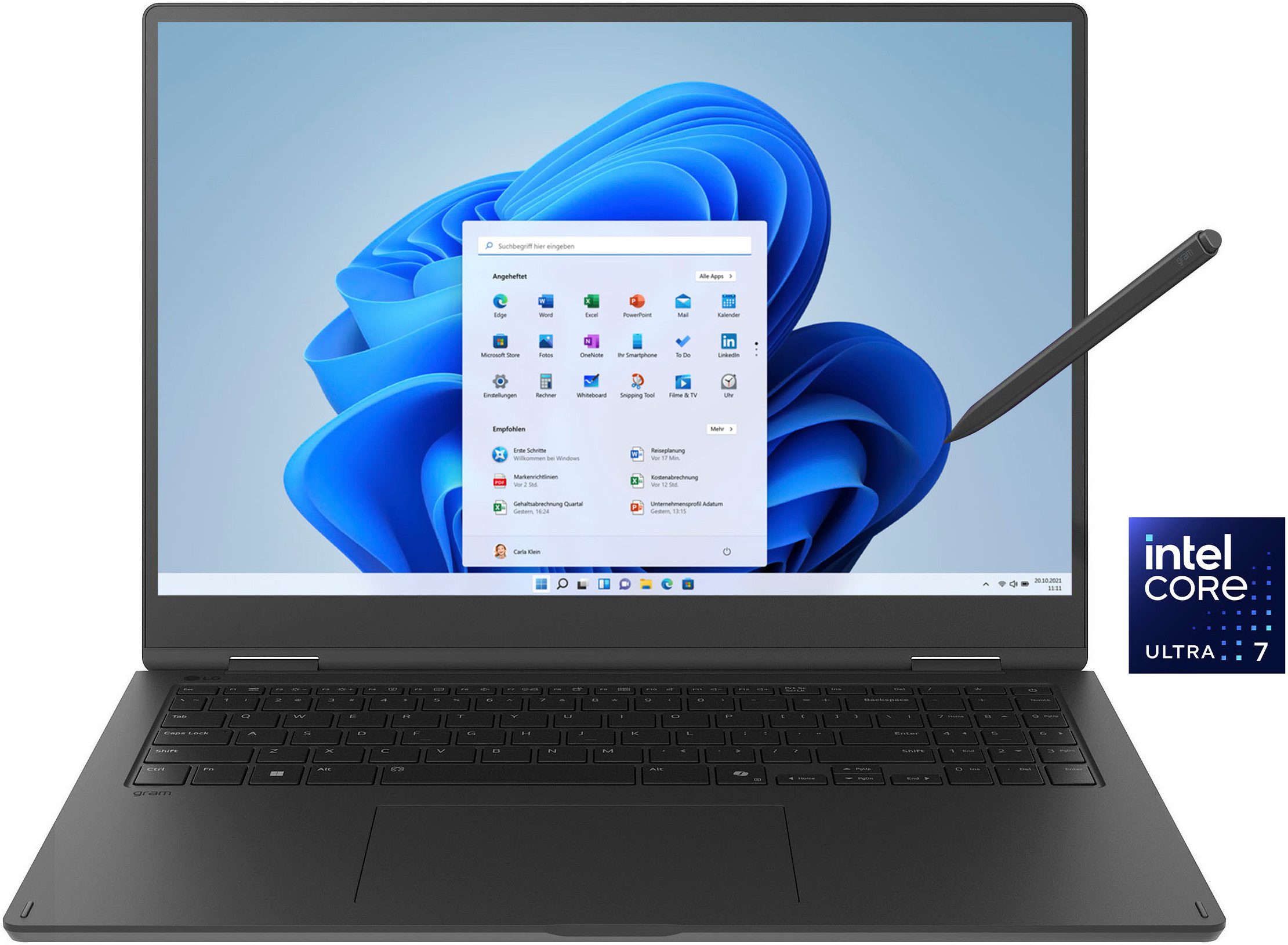 Gram Pro 16" 2in1, 16GB RAM, 1TB SSD, Windows 11 Home, Convertible Notebook