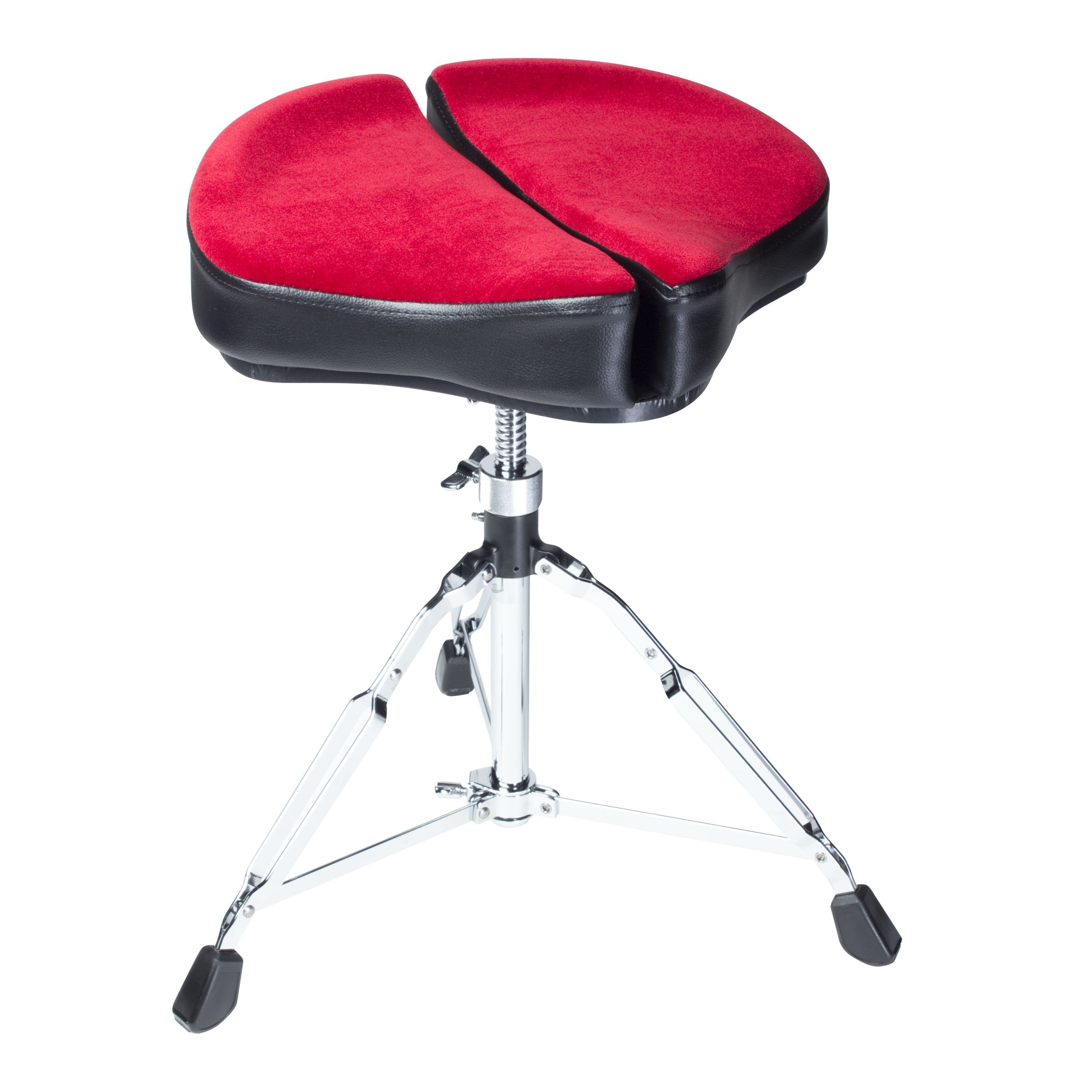 FAME Schlagzeughocker (D9300 Drumhocker Split Seat Doppelstrebig Sattelform günstig online kaufen