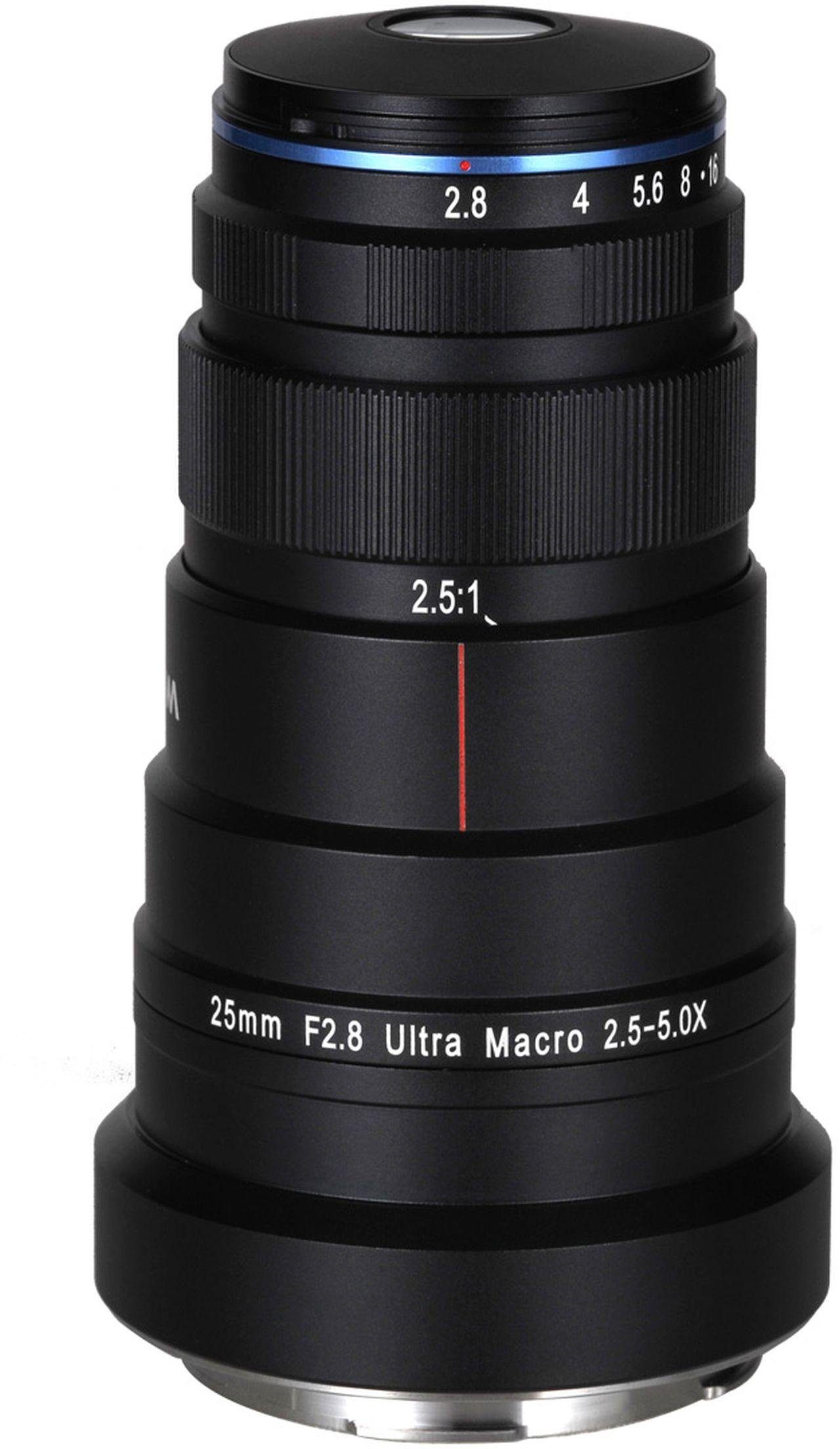 für f/2,8 LAOWA Macro Ultra L-Mount 2,5-5X Objektiv 25mm