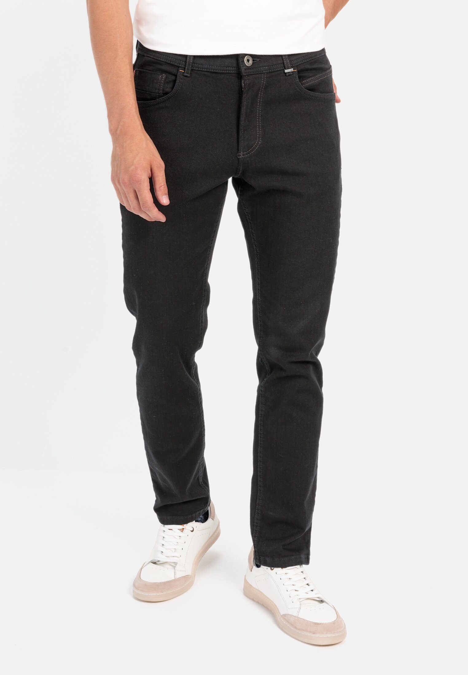 camel active 5-Pocket-Jeans 5-Pocket Jeans Forever Black Regular Fit günstig online kaufen