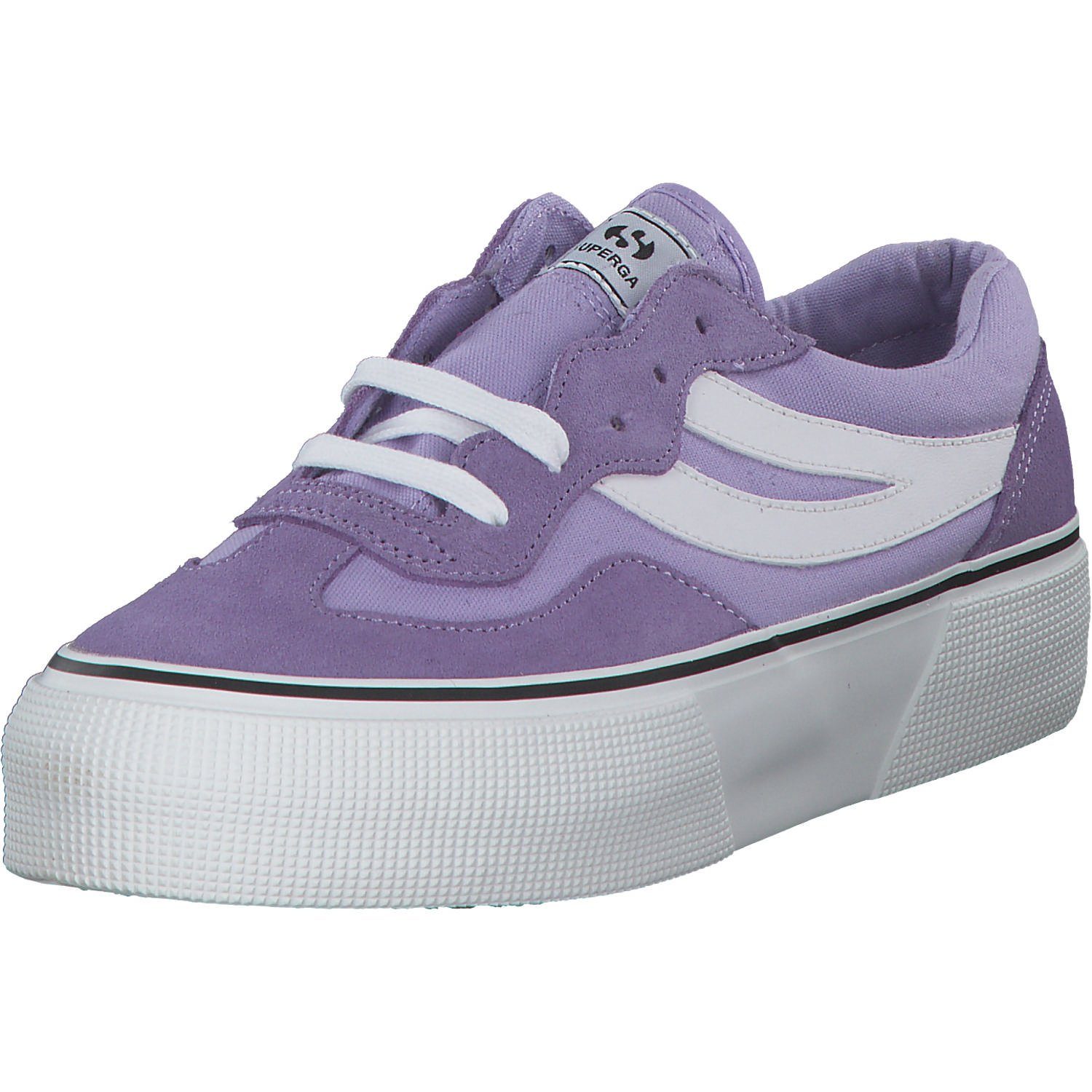 Superga violet (19801313) 3041 Schnürschuh Superga Revolly Colorblock lilla white S1151MW