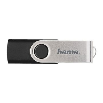 Hama Flash Pen Rotate USB-Stick (Lesegeschwindigkeit 10 MB/s, mit Öse für z.B. Schlüsselanhänger)