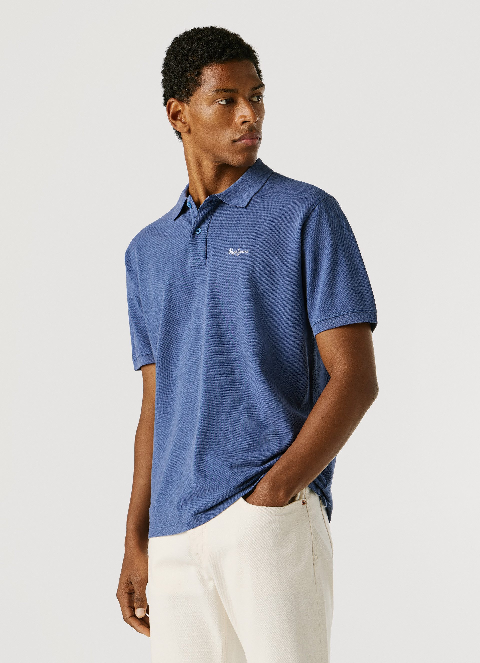 Pepe Jeans Poloshirt OSCAR aus Baumwoll-Piqué, mit Logostickerei günstig online kaufen