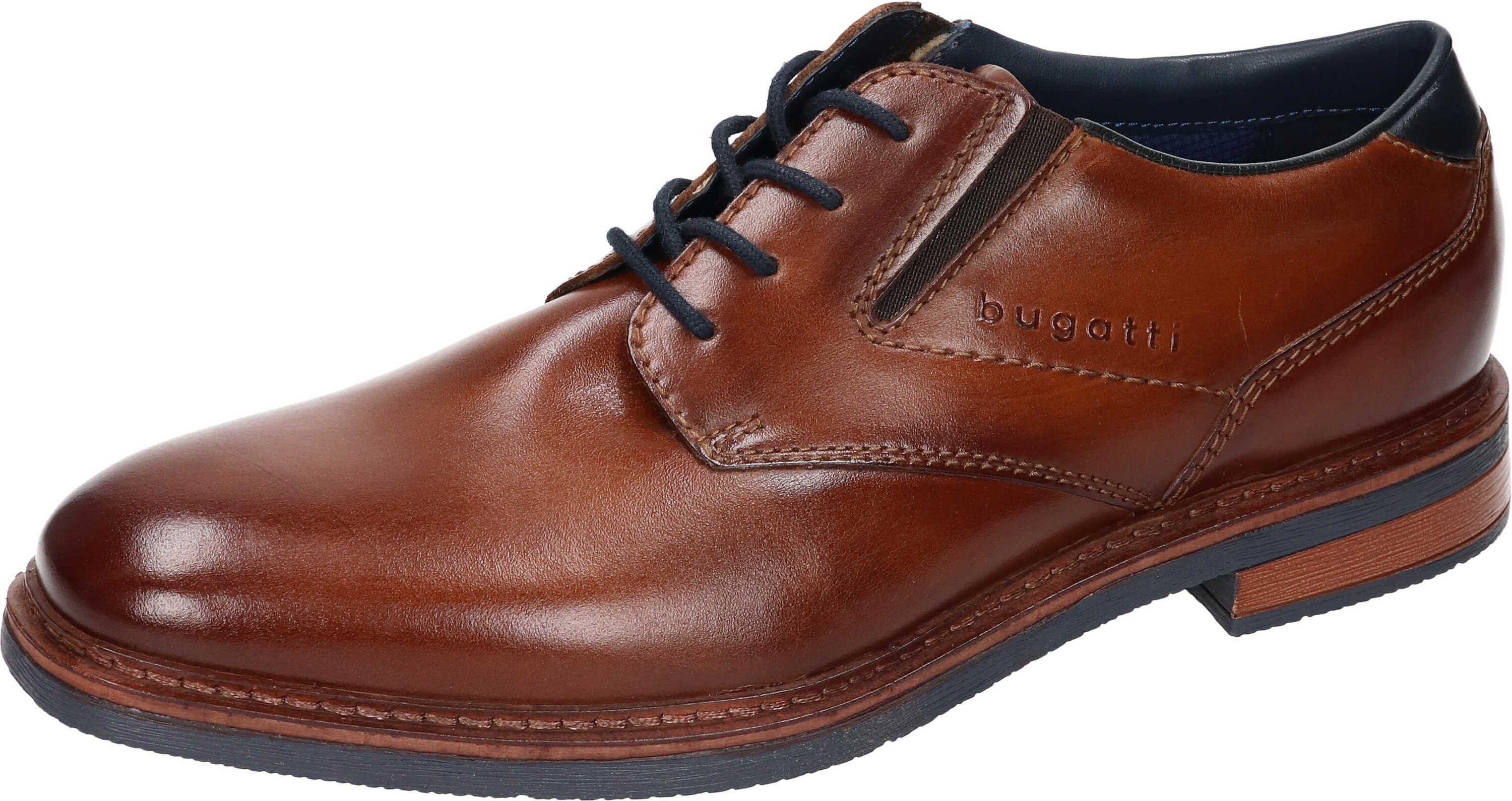 bugatti Schnürer Schnürschuh mit Gummizug
