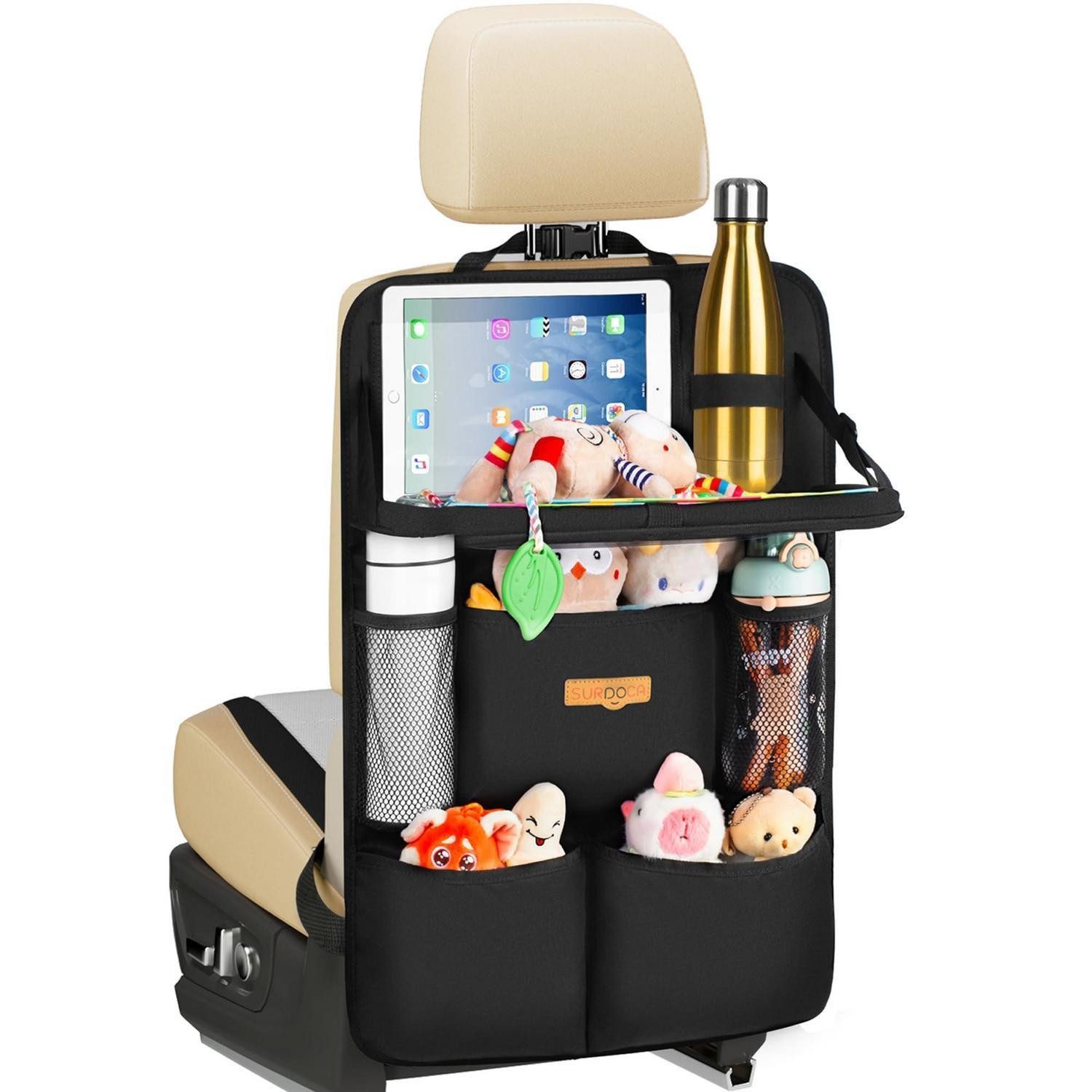 LuxusKollektion Rücksitzorganizer Rücksitz Organizer Kinder Klapptisch Mit Klapptablett (1 Stk) (1-tlg)
