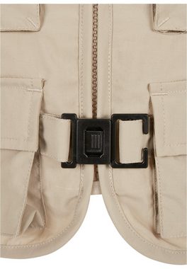 URBAN CLASSICS Jerseyweste Urban Classics Damen Ladies Short Tactical Vest (1-tlg)