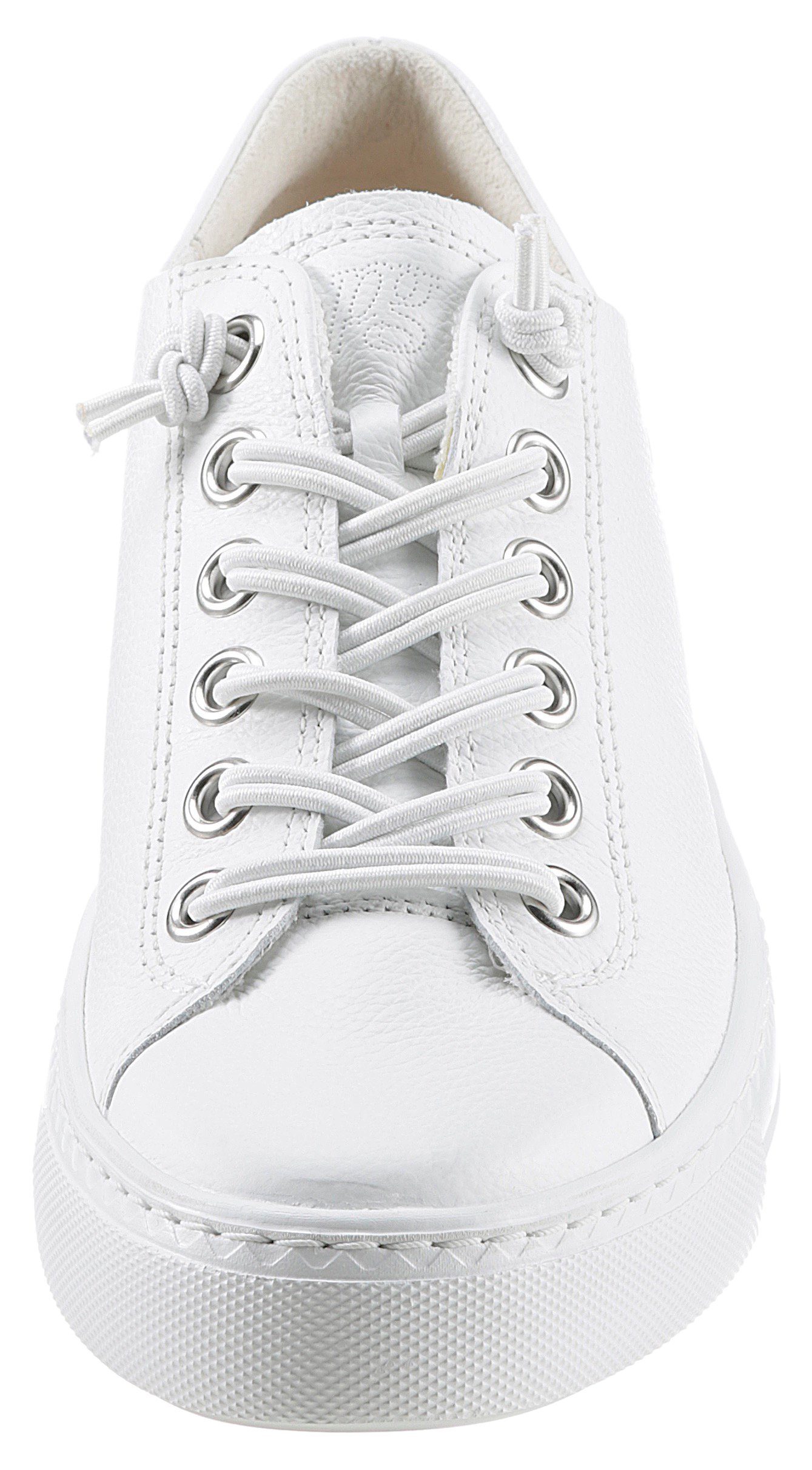 Slip-On weiß Sneaker mit Paul Green Gummizug