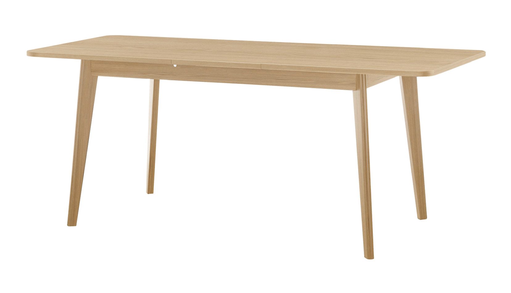 Furn.Design Esstisch Isgard (Küchentisch in Scandi Eiche, 140 bis 180 cm), für bis zu 6 Personen