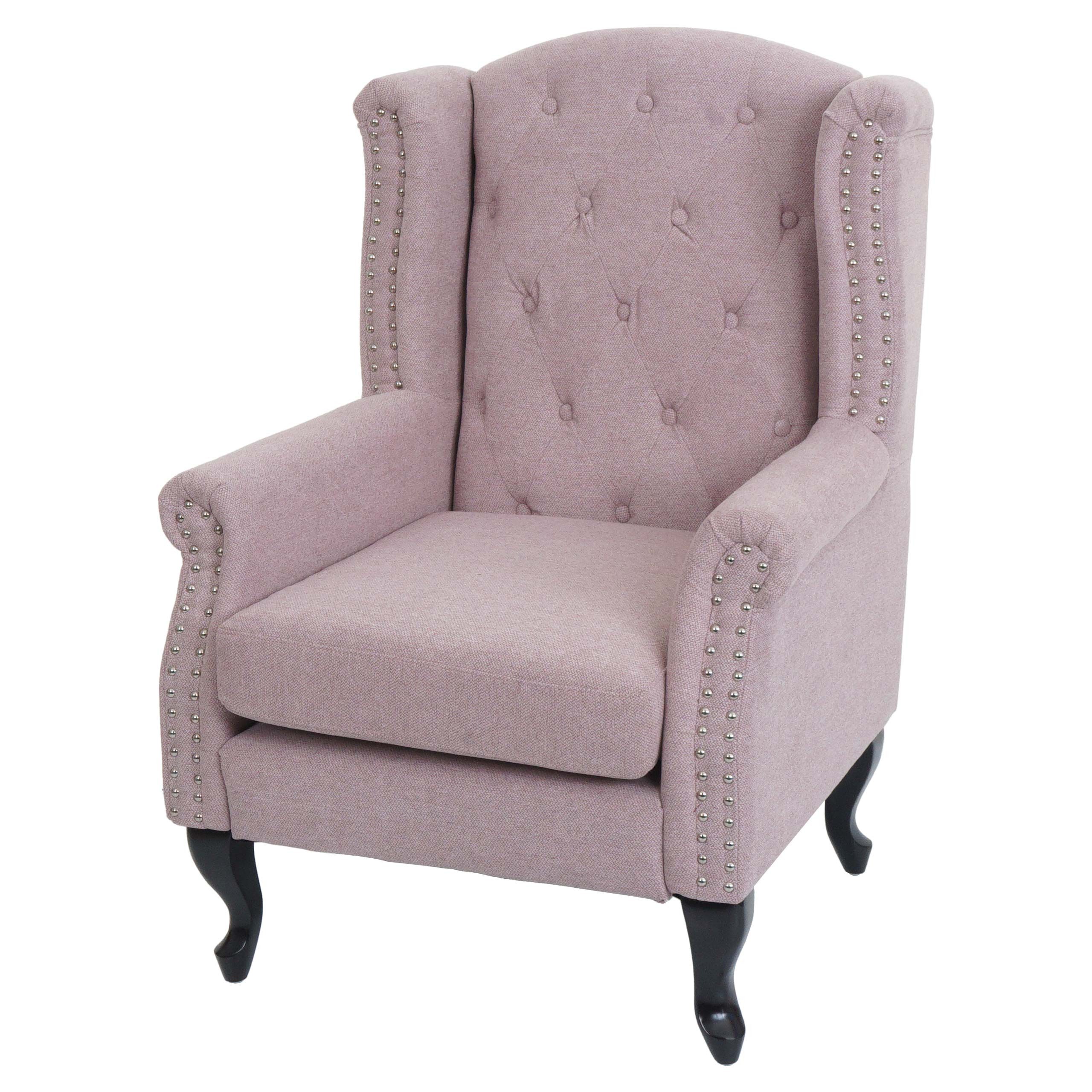 MCW Relaxsessel Chesterfield Oxford-S, Dekorativer Nietenbesatz, Wasserabweisender Bezug, Chesterfield Stil