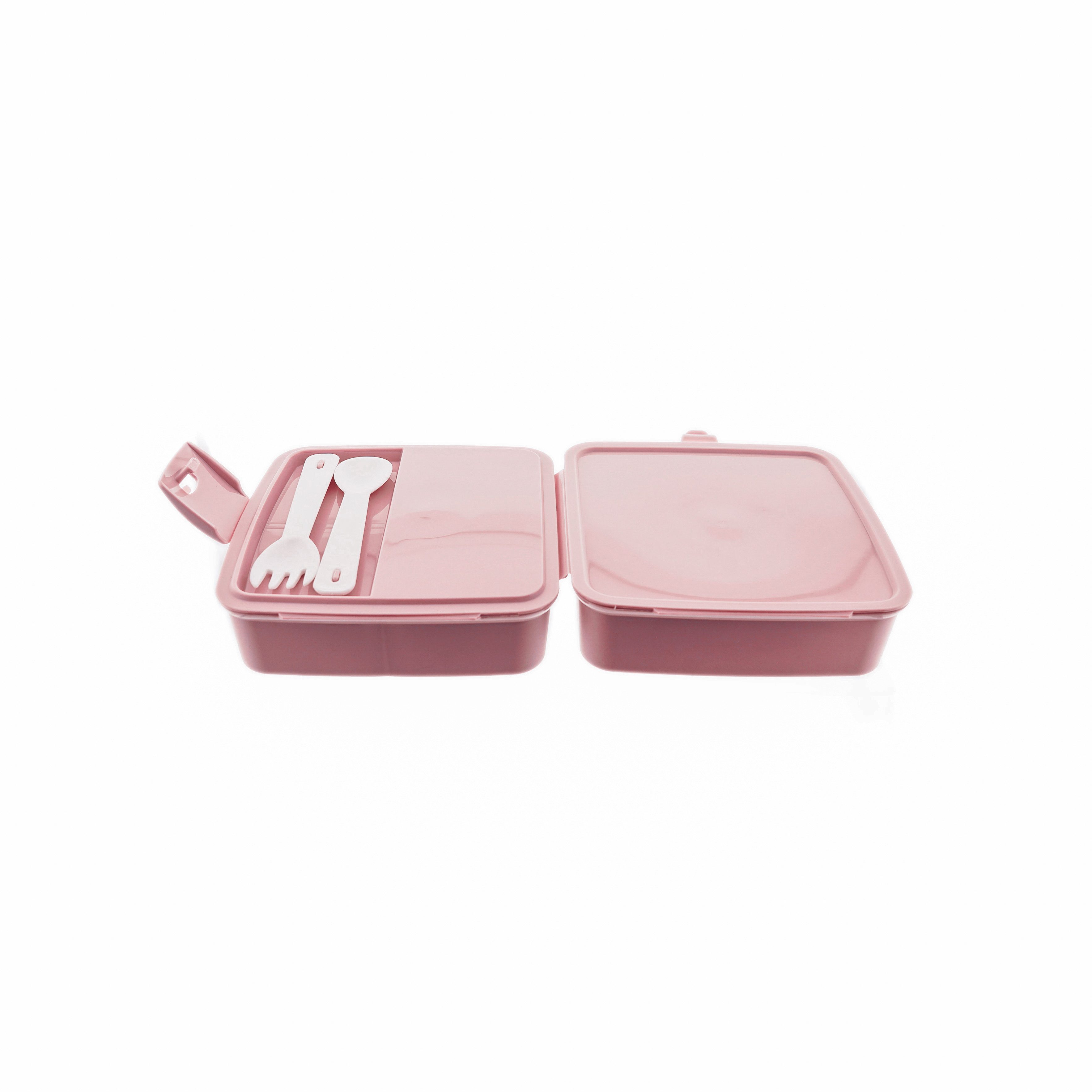 bahama Lunchbox Multi Brot- und Lunch Box mit Besteck, Kunststoff, (1-tlg), mit Besteck