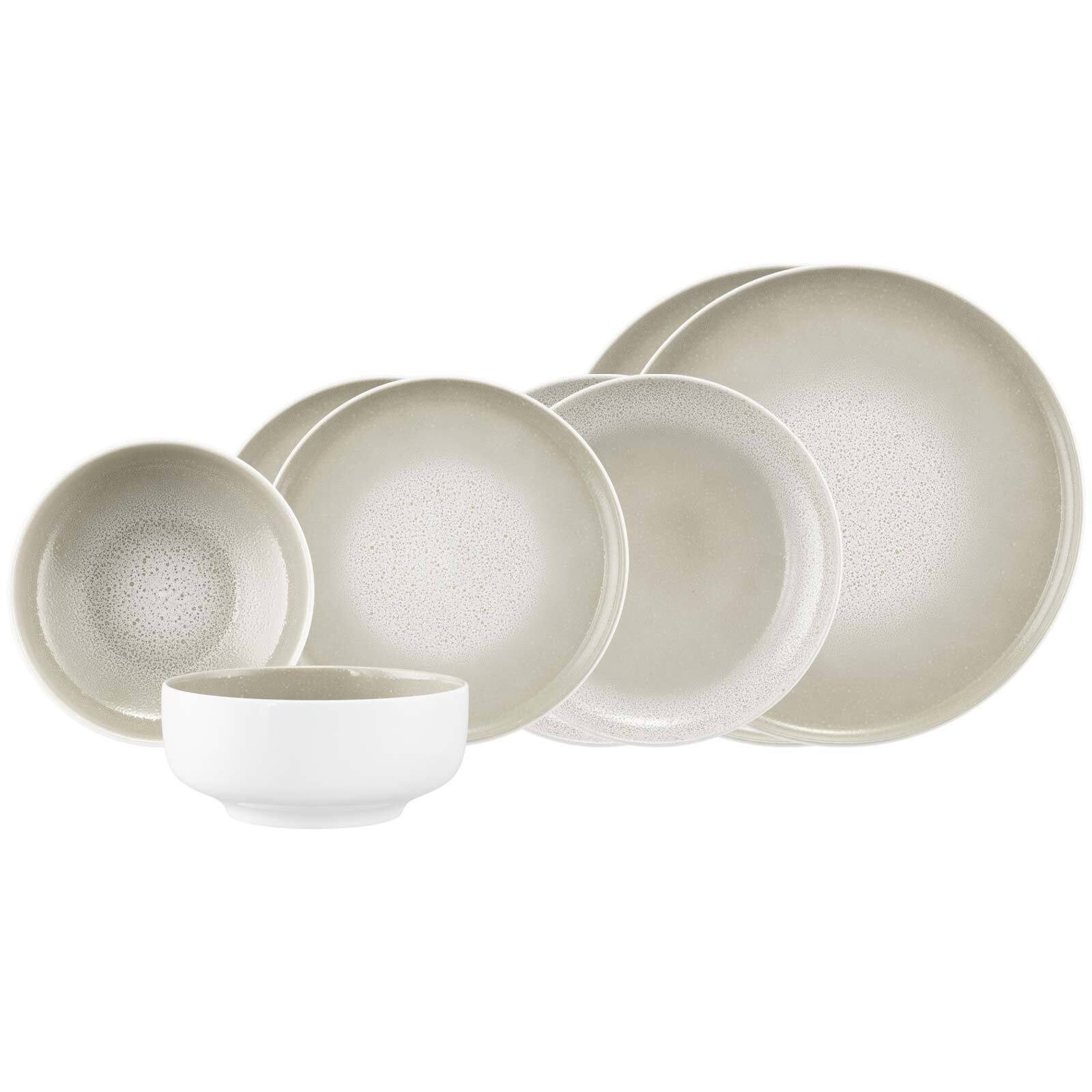 Seltmann Weiden Kombiservice Sento Home Einsteiger-Set 8er Set (8-tlg), 2 Personen, Porzellan