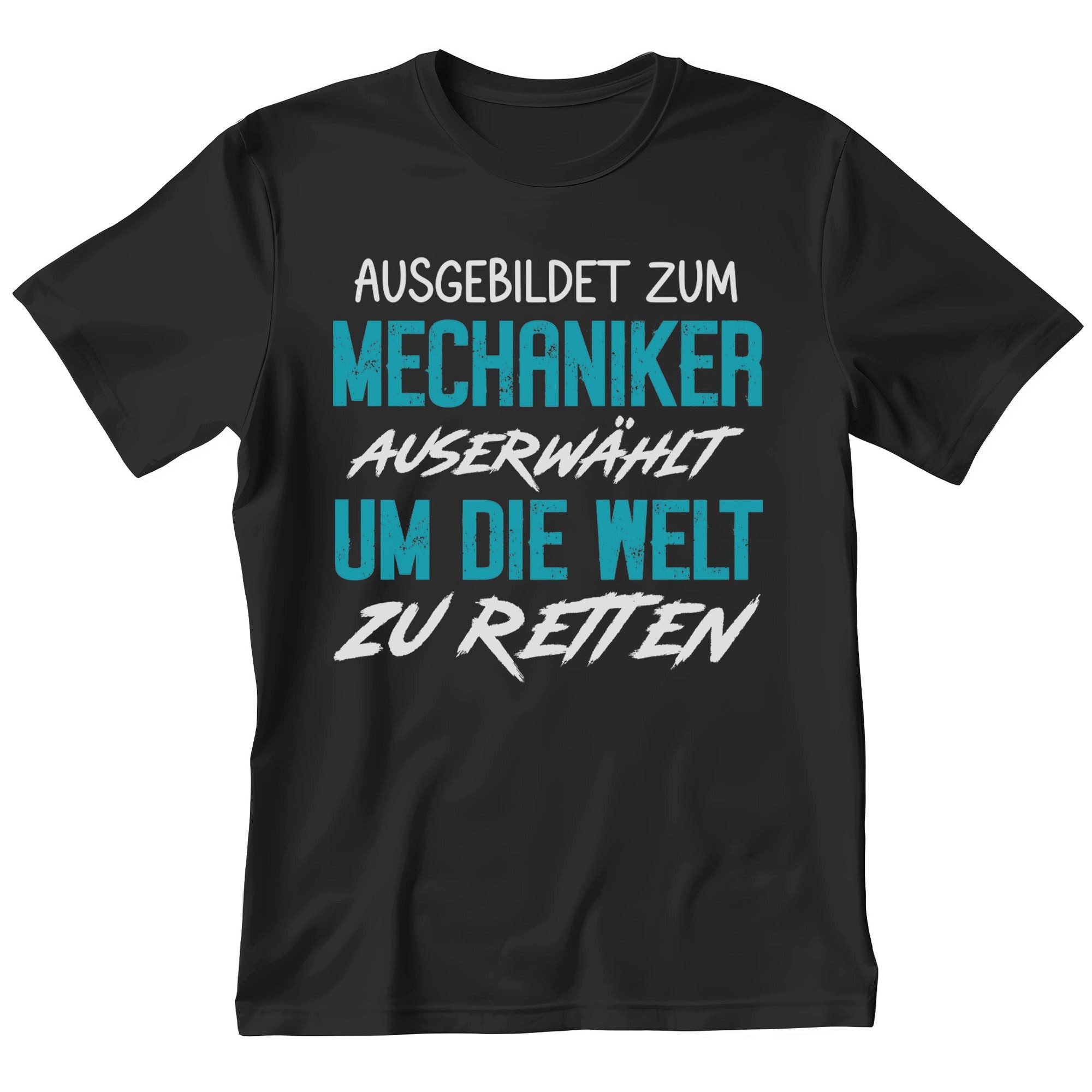 T-Shirt Mechaniker Geschenk Männer Spruch Beruf Ausbildung Abschluss