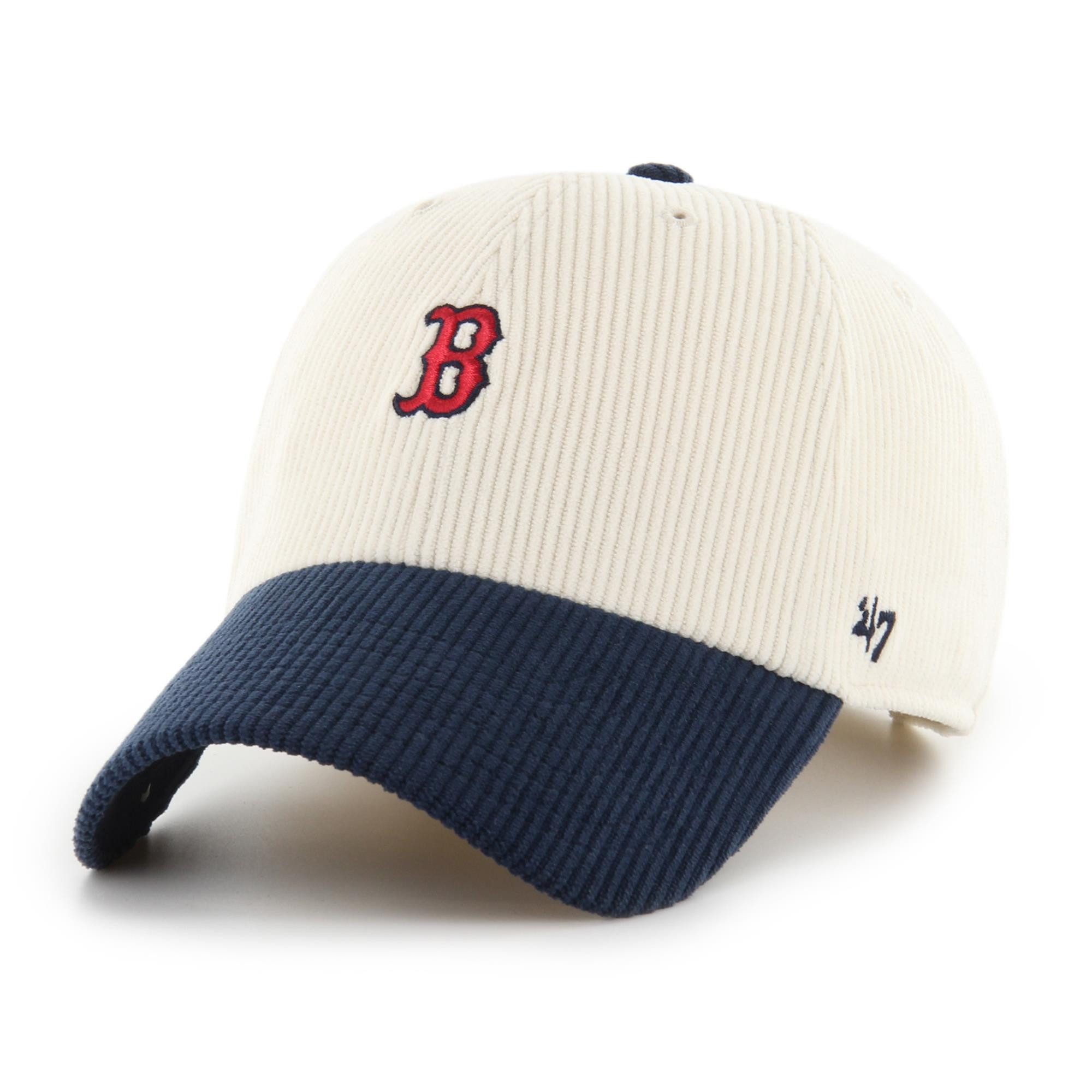 Baseball Cap '47 Brand Cap MLB Boston Red Sox Cord Base Runner TT '47 CLEAN UP