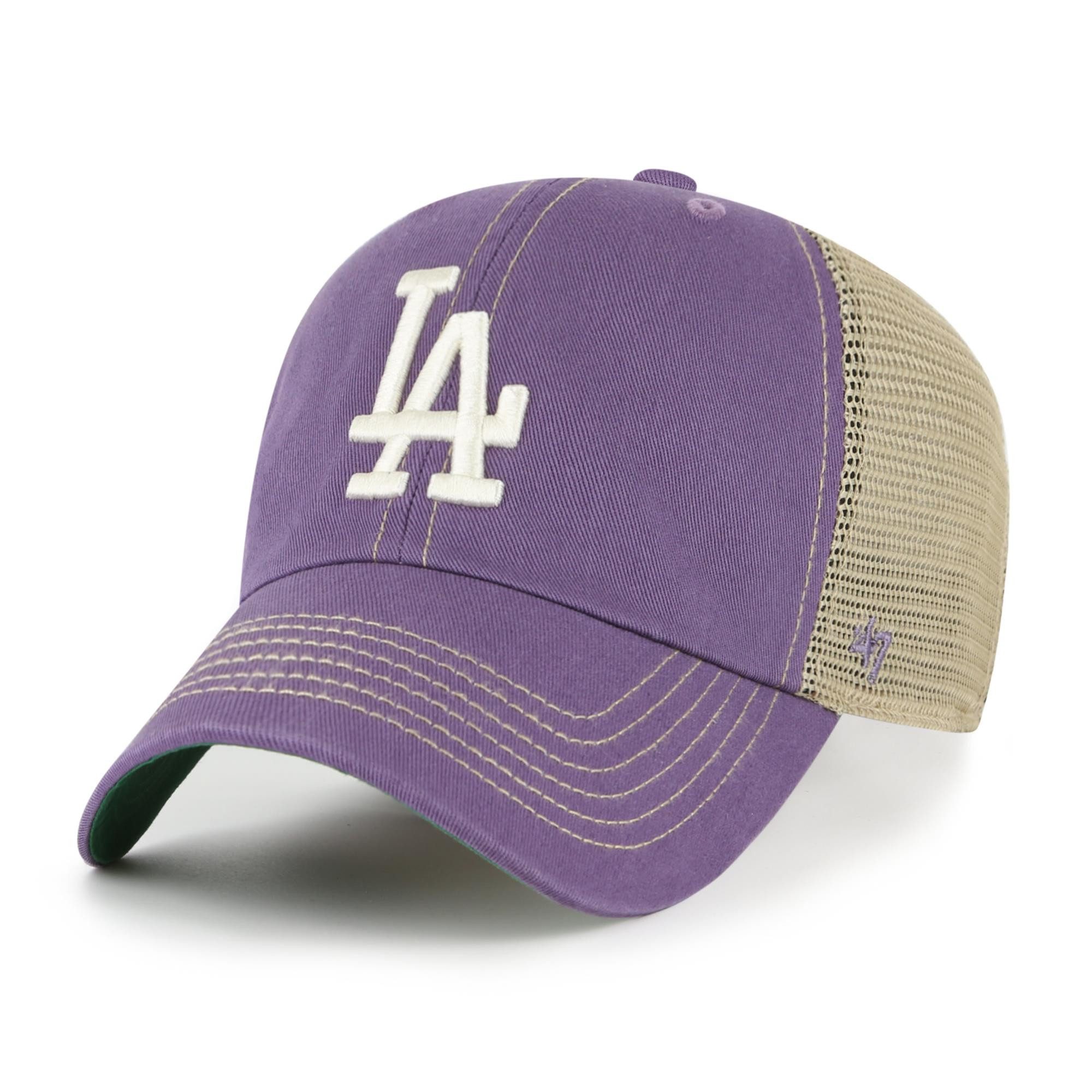 '47 Brand Trucker Cap '47 Brand MLB Los Angeles Dodgers Trawler '47 CLEAN UP Cap (Basecap, Meshcap, Trucker Kappe)