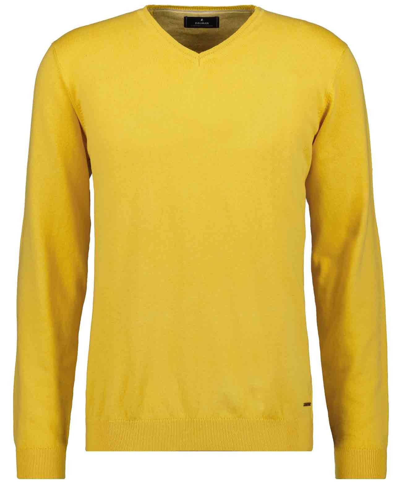 RAGMAN V-Ausschnitt-Pullover