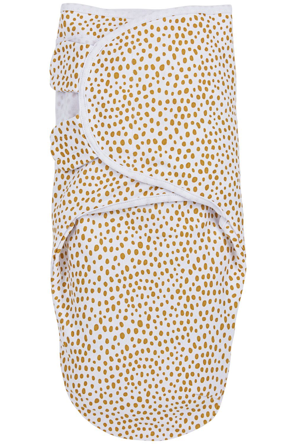 Meyco Baby Pucksack Swaddlemeyco Cheetah Honey Gold (1 tlg), 03 Monate