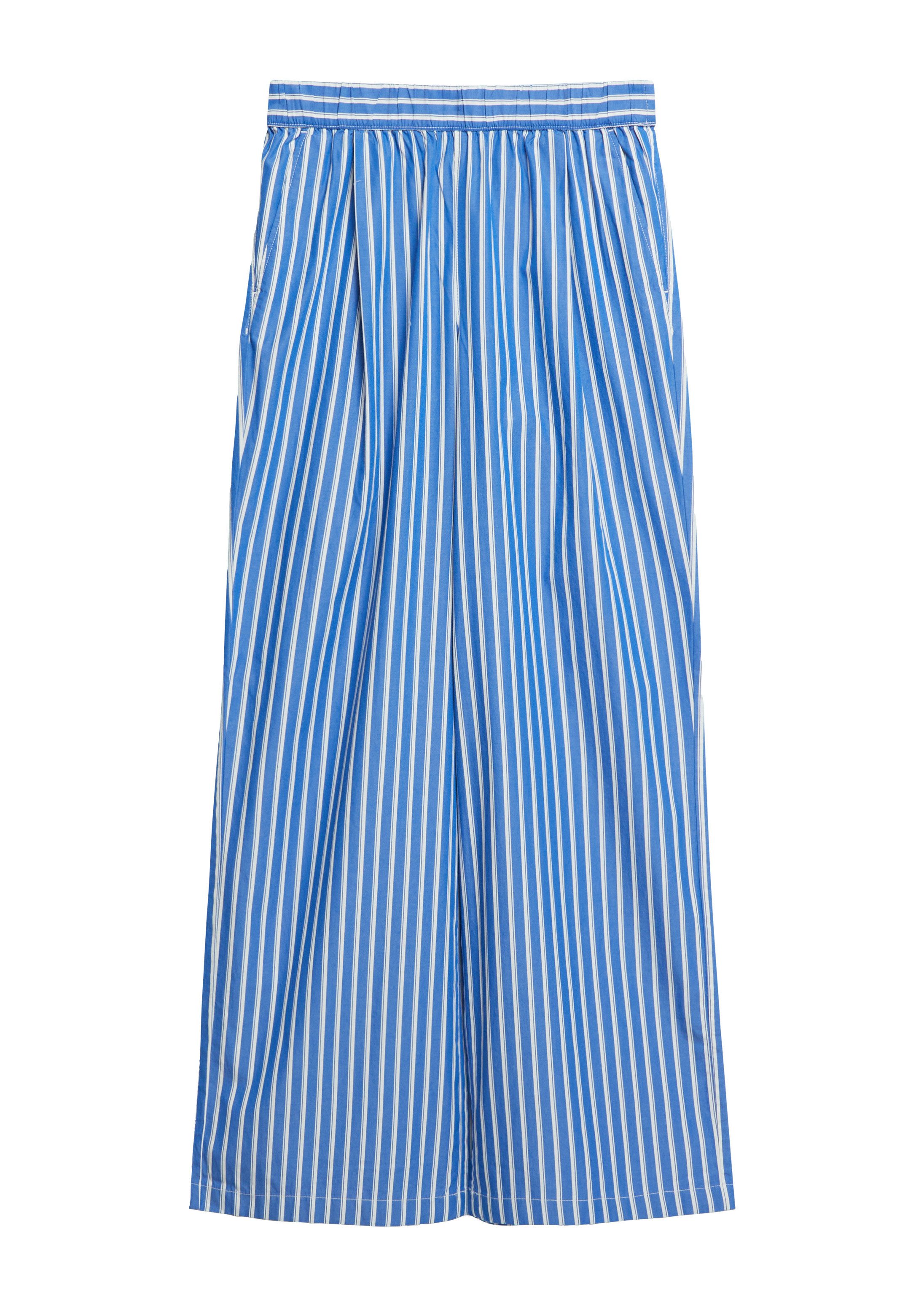 s.Oliver Chinos Hose Popeline-Hose mit Faltendetails
