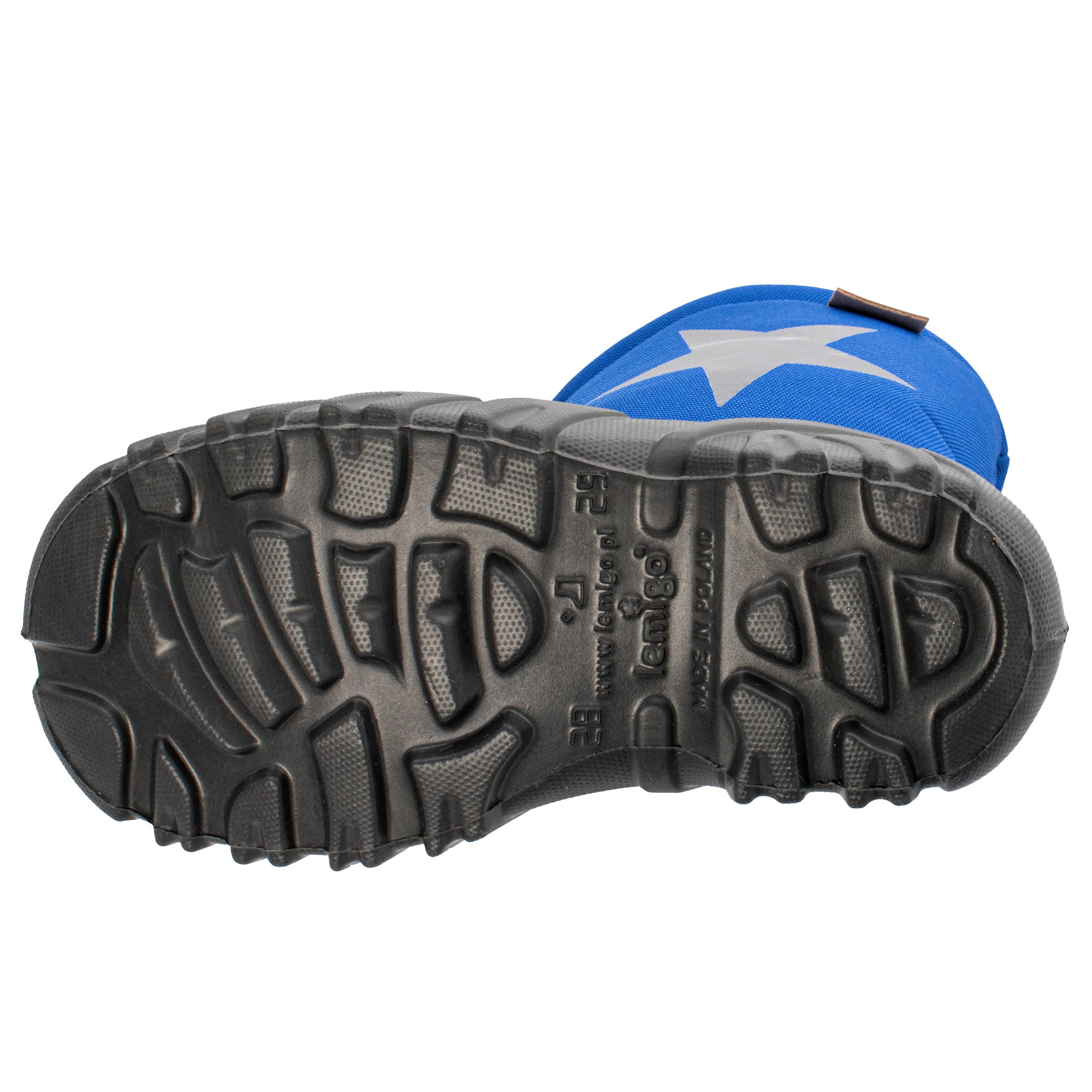 Fischer-Markenschuh Nick Snowboots aus PU und Mesh, Gummizug zum befestigen