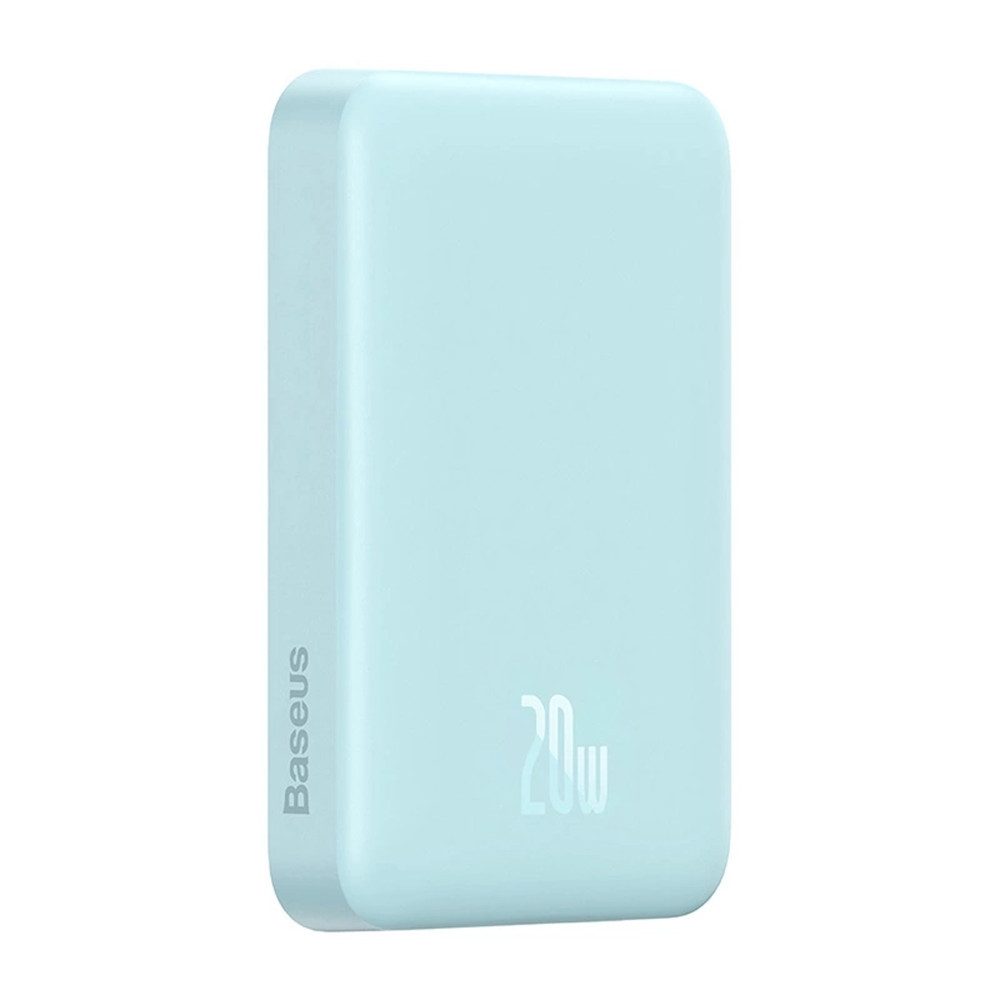 Baseus Powerbank Magnetic Mini 10000mAh, USB-C 20W MagSafe (blau) Powerbank 10000 mAh