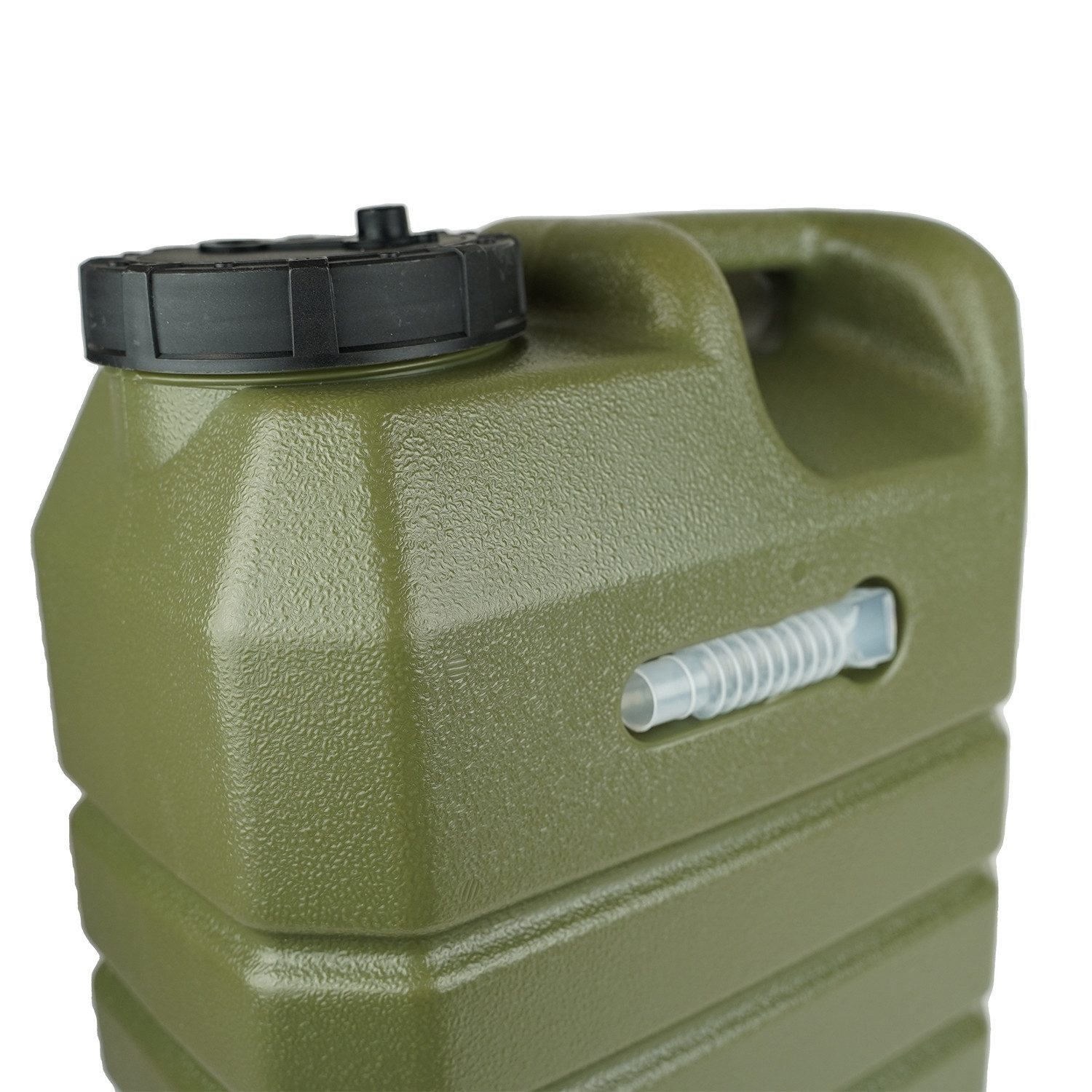 Faith Kanister Wasserkanister mit Zapfhahn - Wassertank Grün aus Polyäthylen mit Hahn
