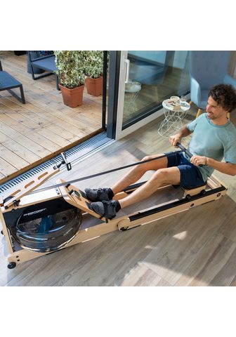 Christopeit Sport® irklavimo treniruoklis WP 5000 ir pulso diržas (Rinkinys pulso diržas Ruderzugmaschine) Irklavimo treniruoklis
