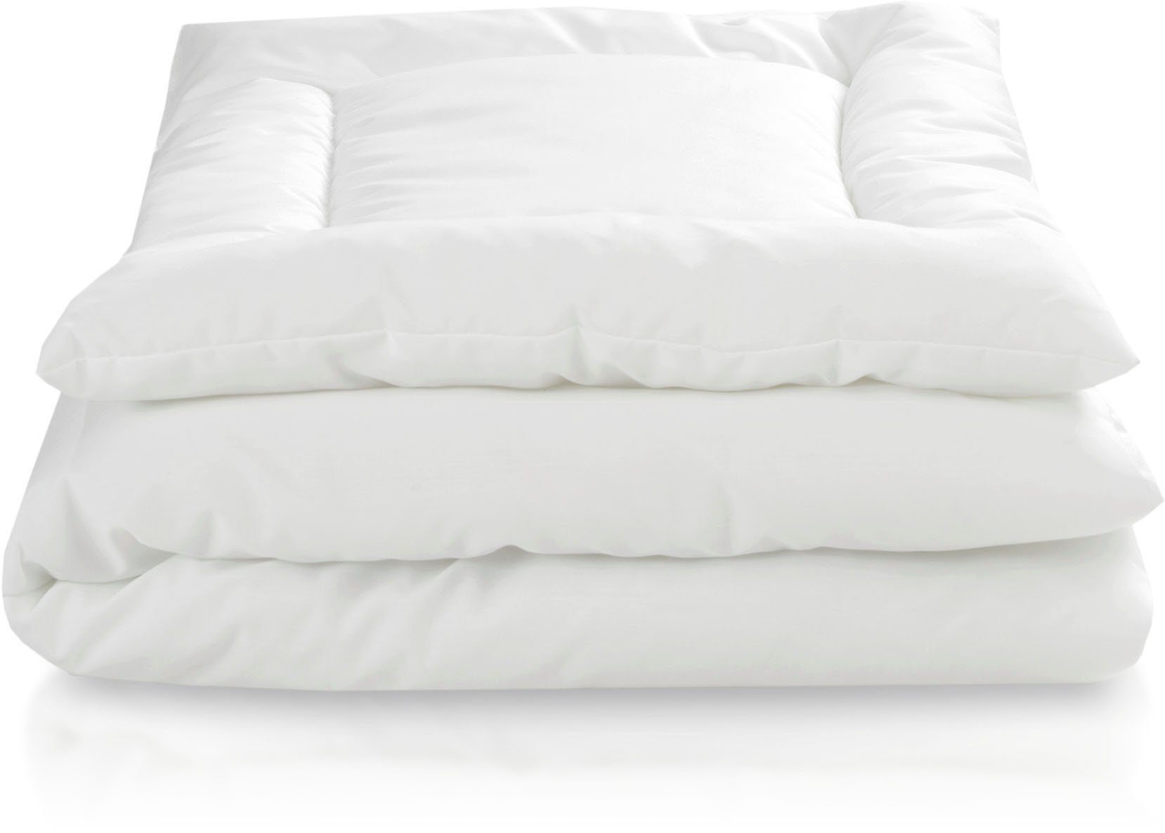 Julius Zöllner Ganzjahresbettdecke + Kopfkissen Hygienika, 2-tlg, Hergestel günstig online kaufen